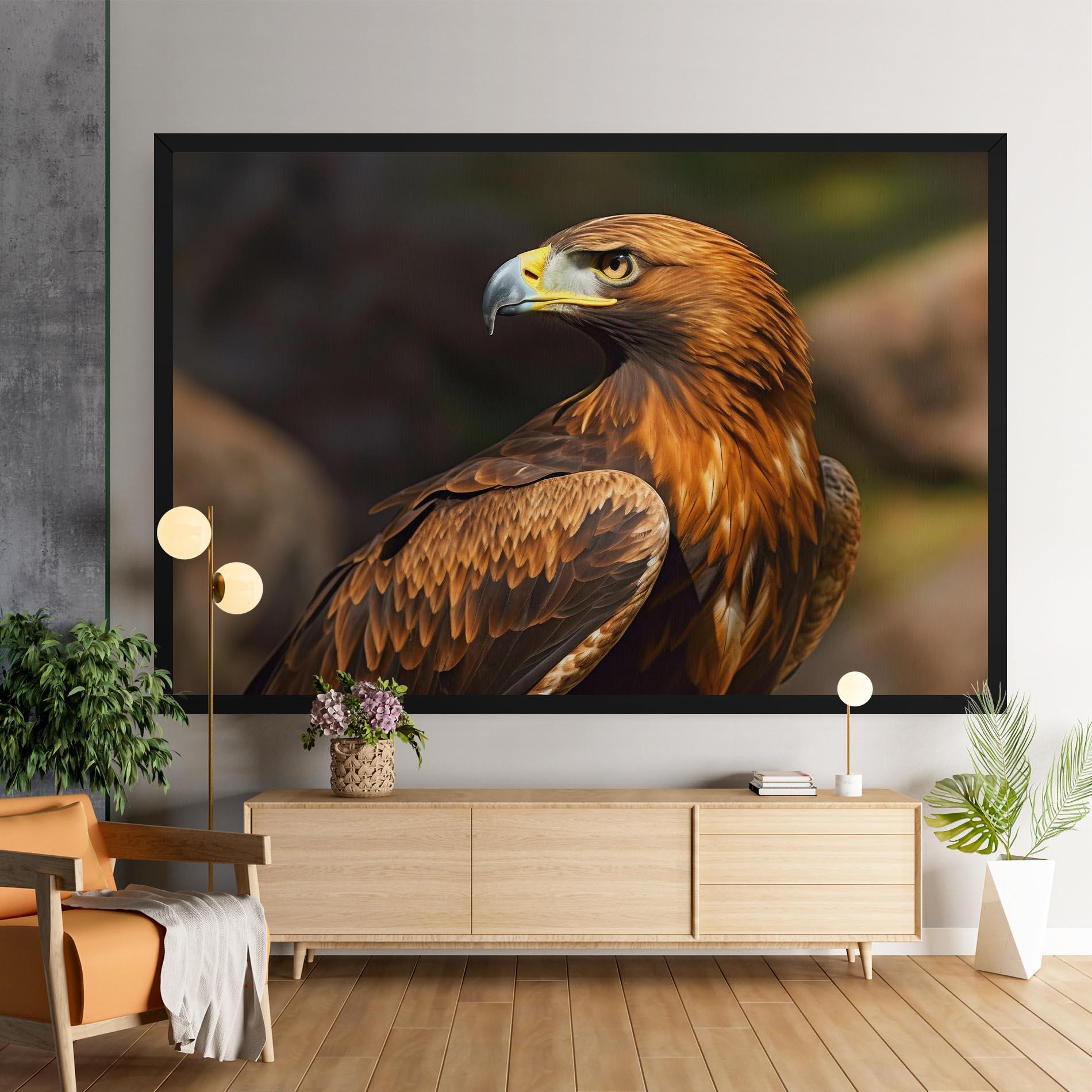 Leinwandbild Brown Eagle mockup 9