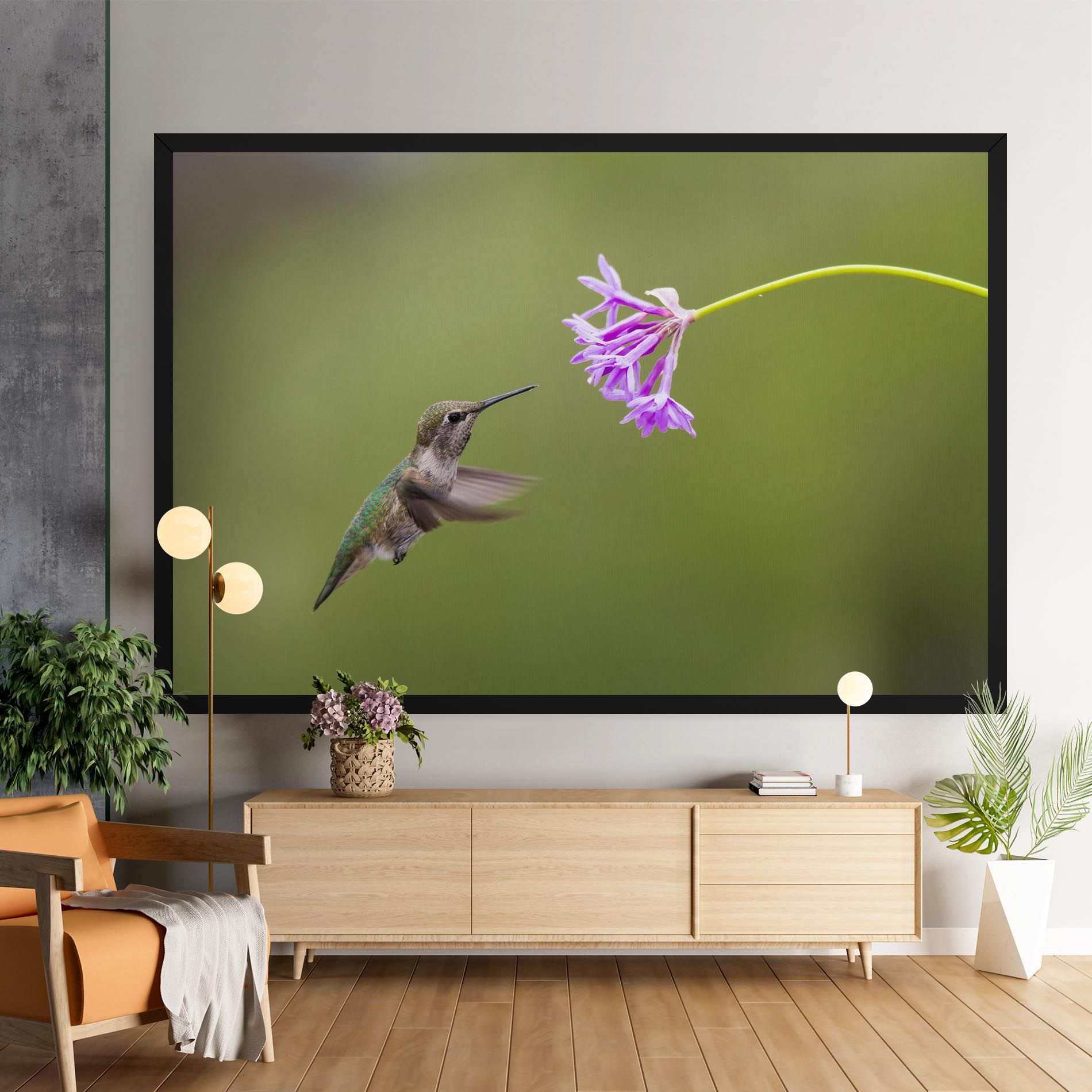 Cute Hummingbird mockup 9