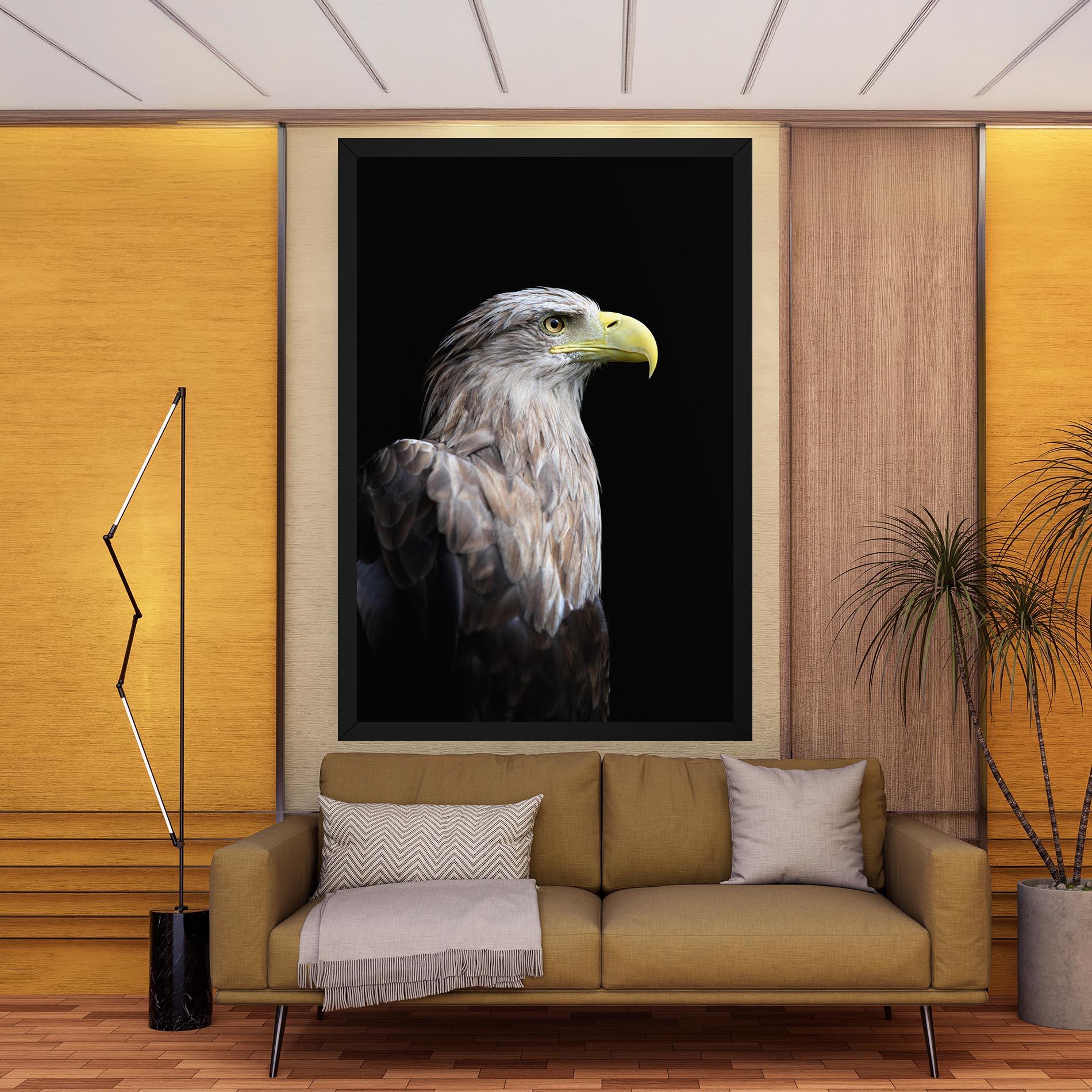 Leinwandbild Close Up Eagle mockup 9