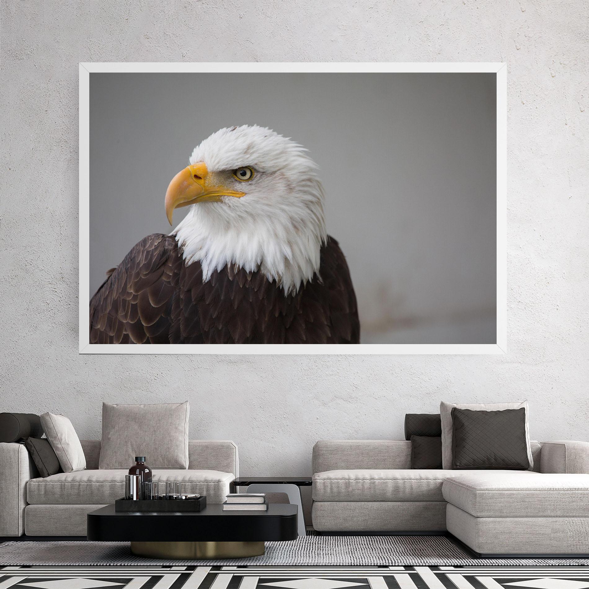 Leinwandbild Beautiful Eagle mockup 2