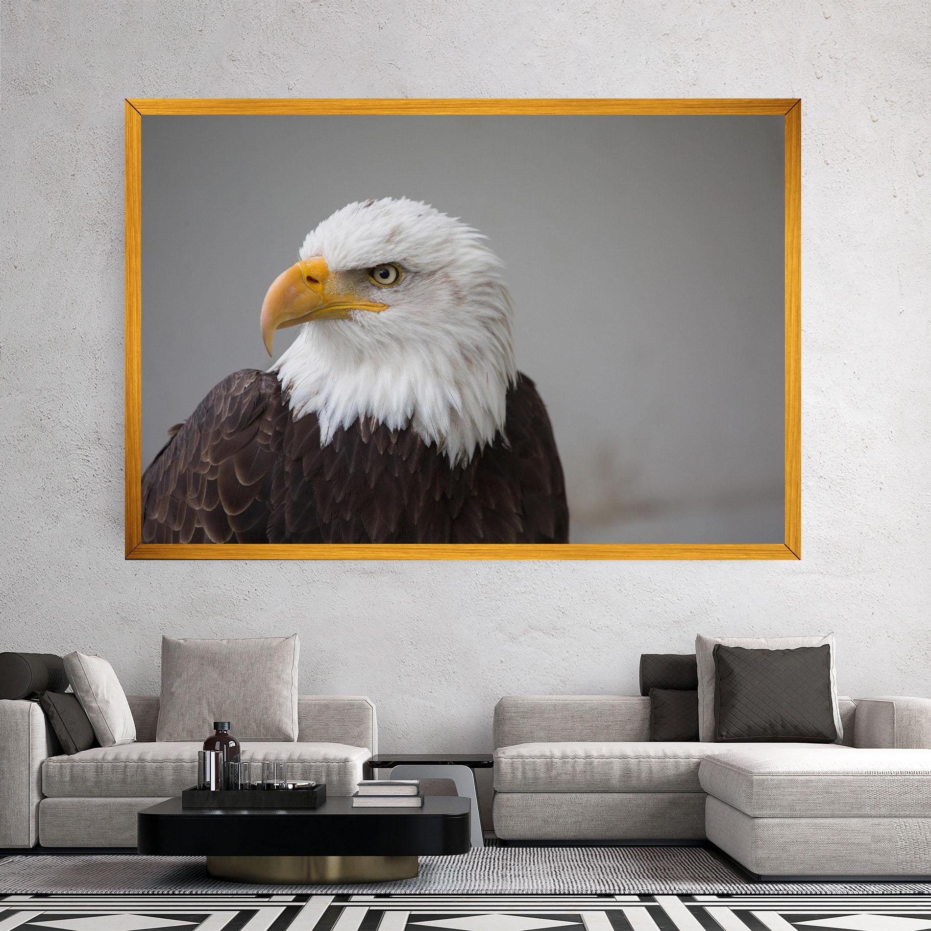 Leinwandbild Beautiful Eagle mockup 2