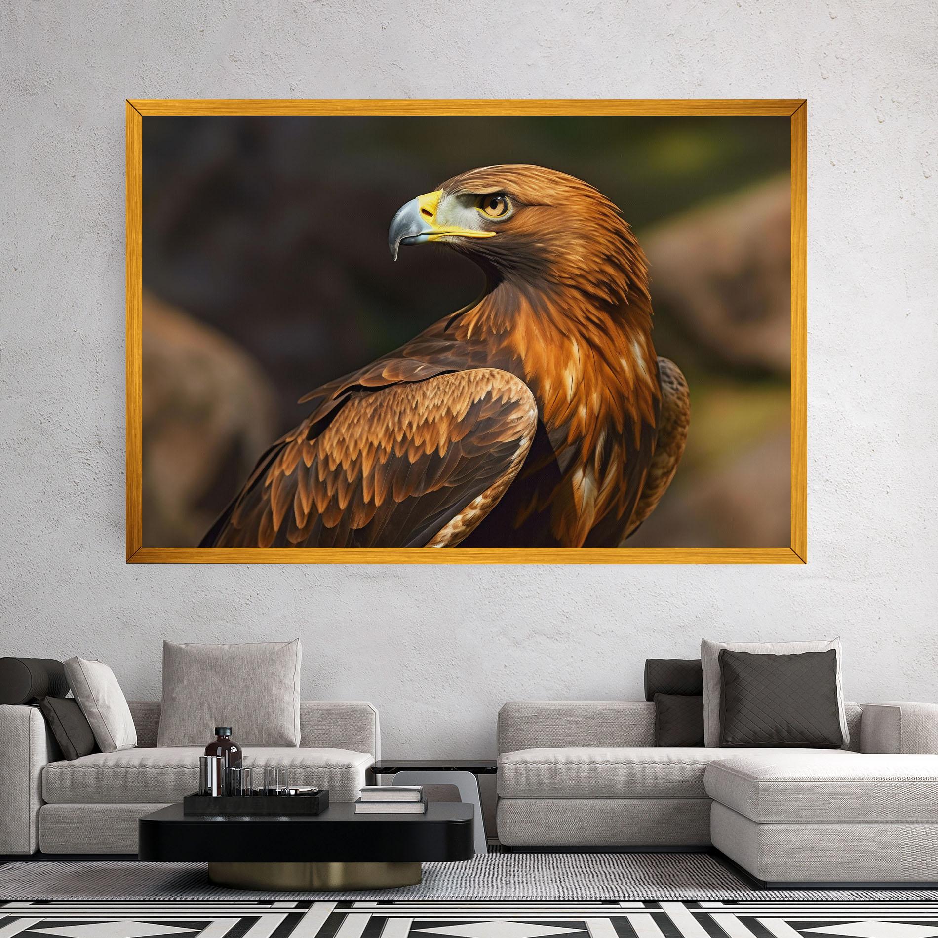 Leinwandbild Brown Eagle mockup 2
