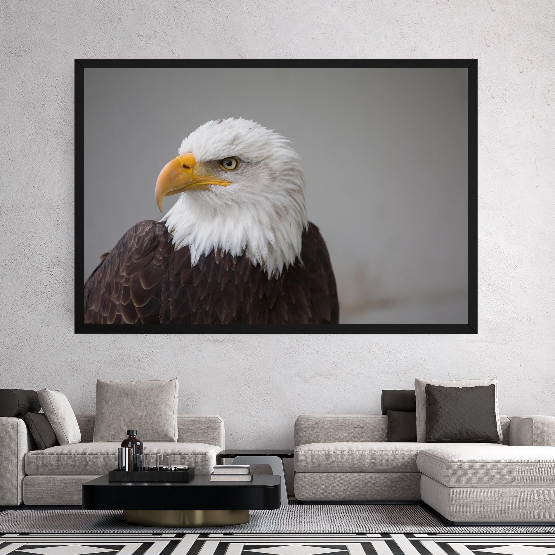 Leinwandbild Beautiful Eagle mockup 2