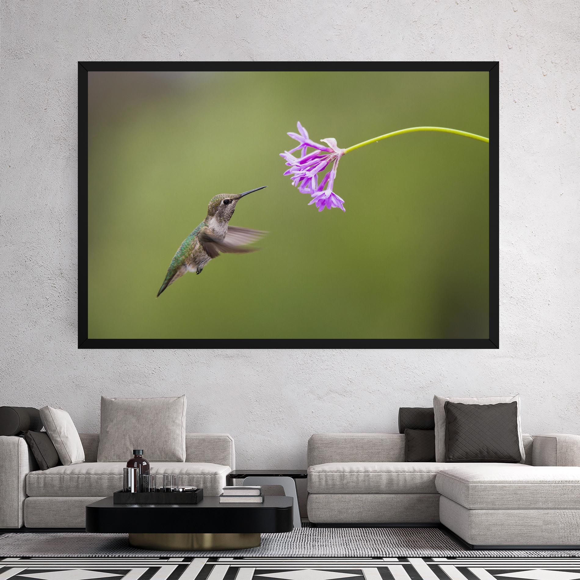 Cute Hummingbird mockup 2