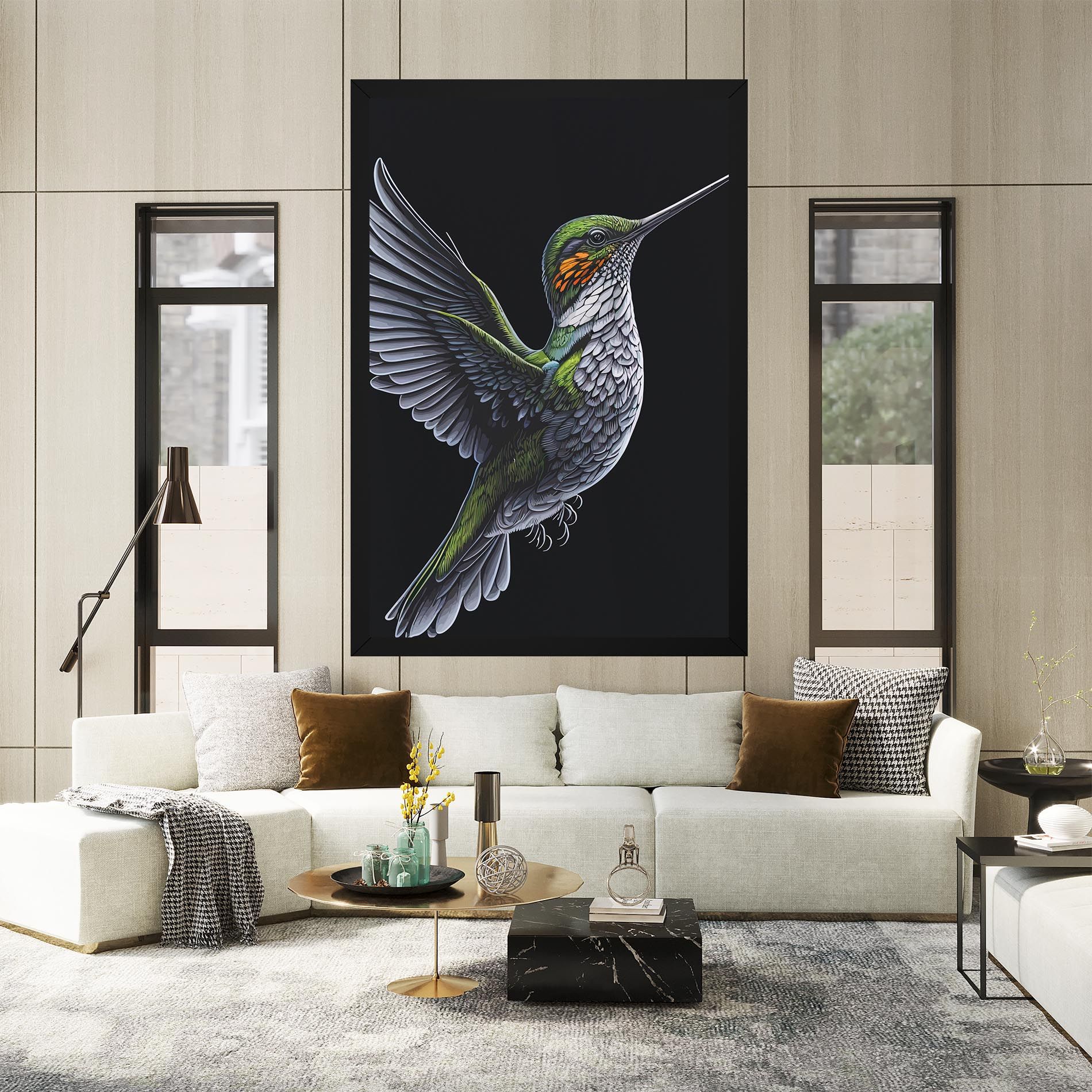 Hummingbird mockup 2