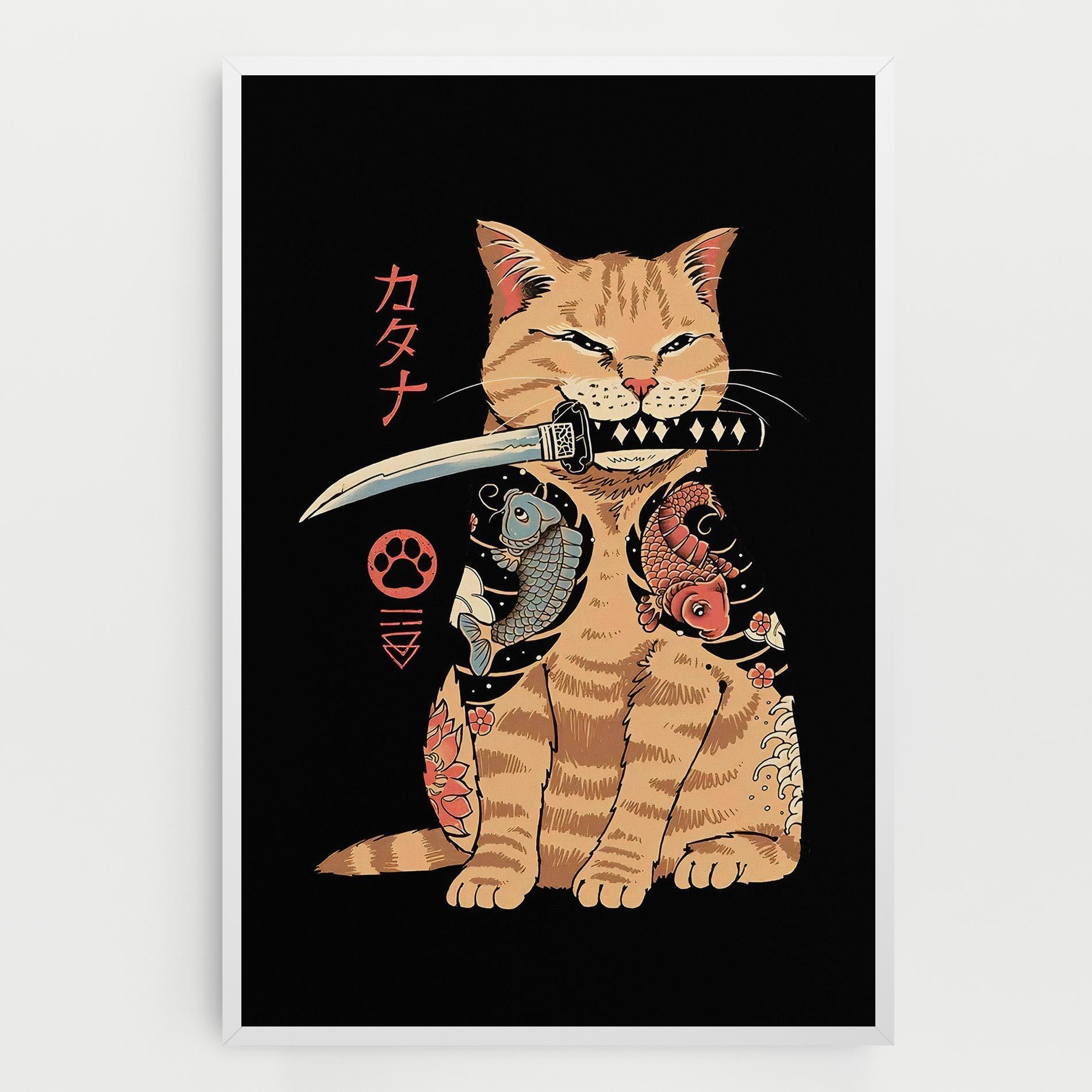 Leinwandbild Catana mockup 0