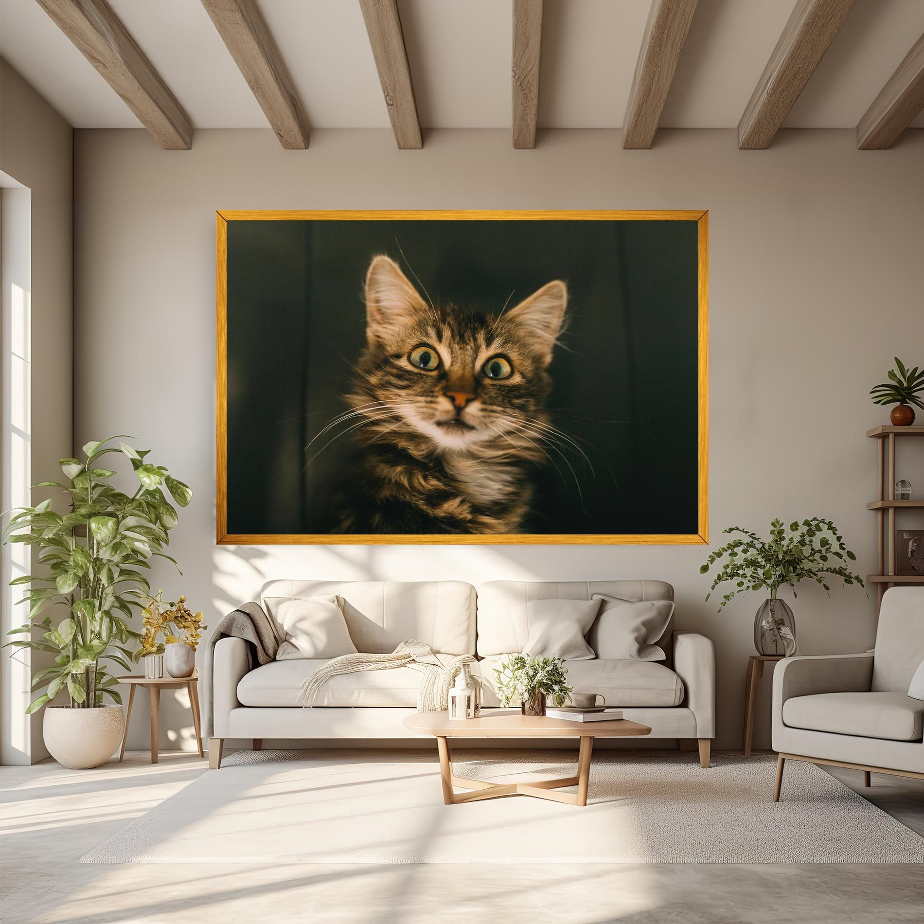 Amazed Cat mockup 6