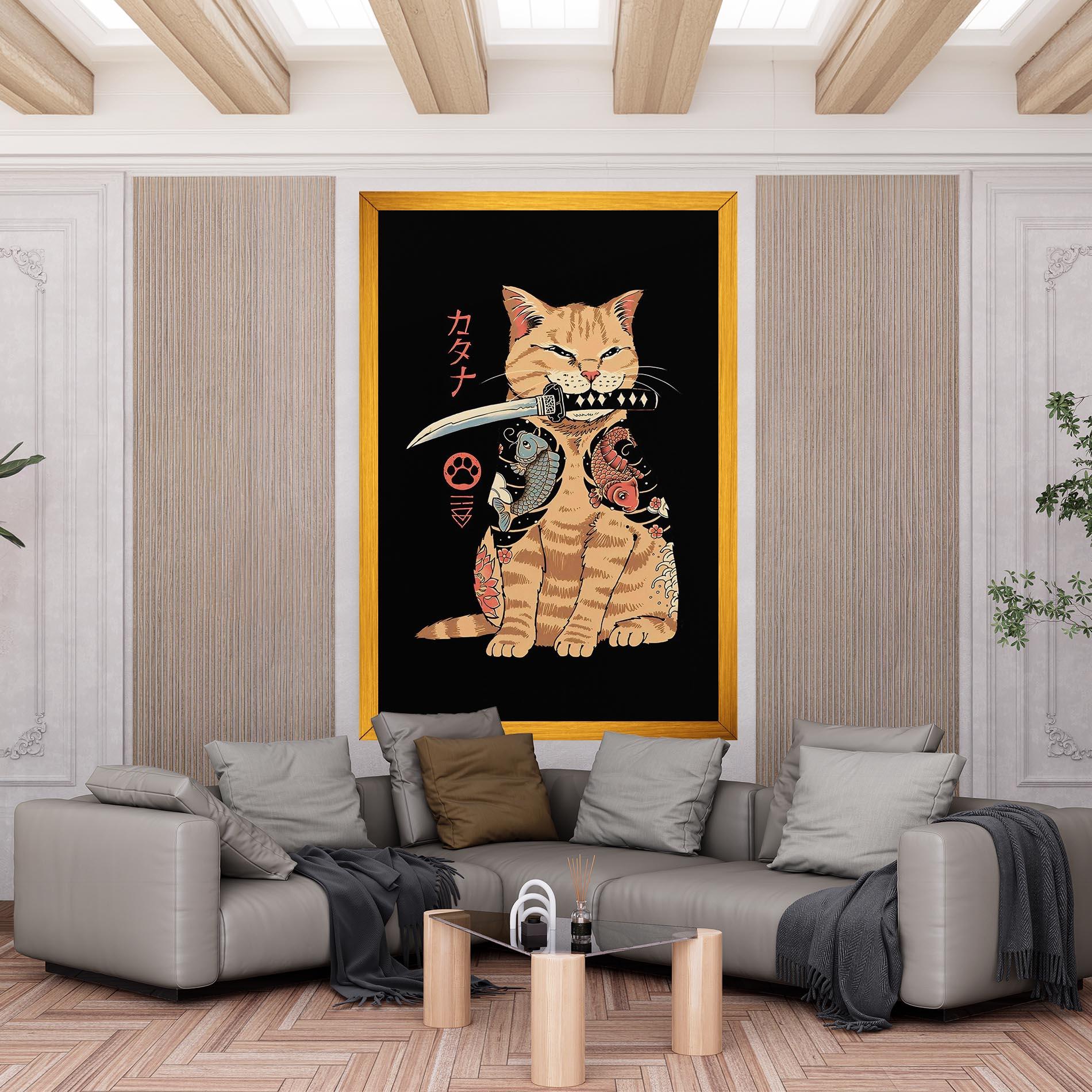 Leinwandbild Catana mockup 6