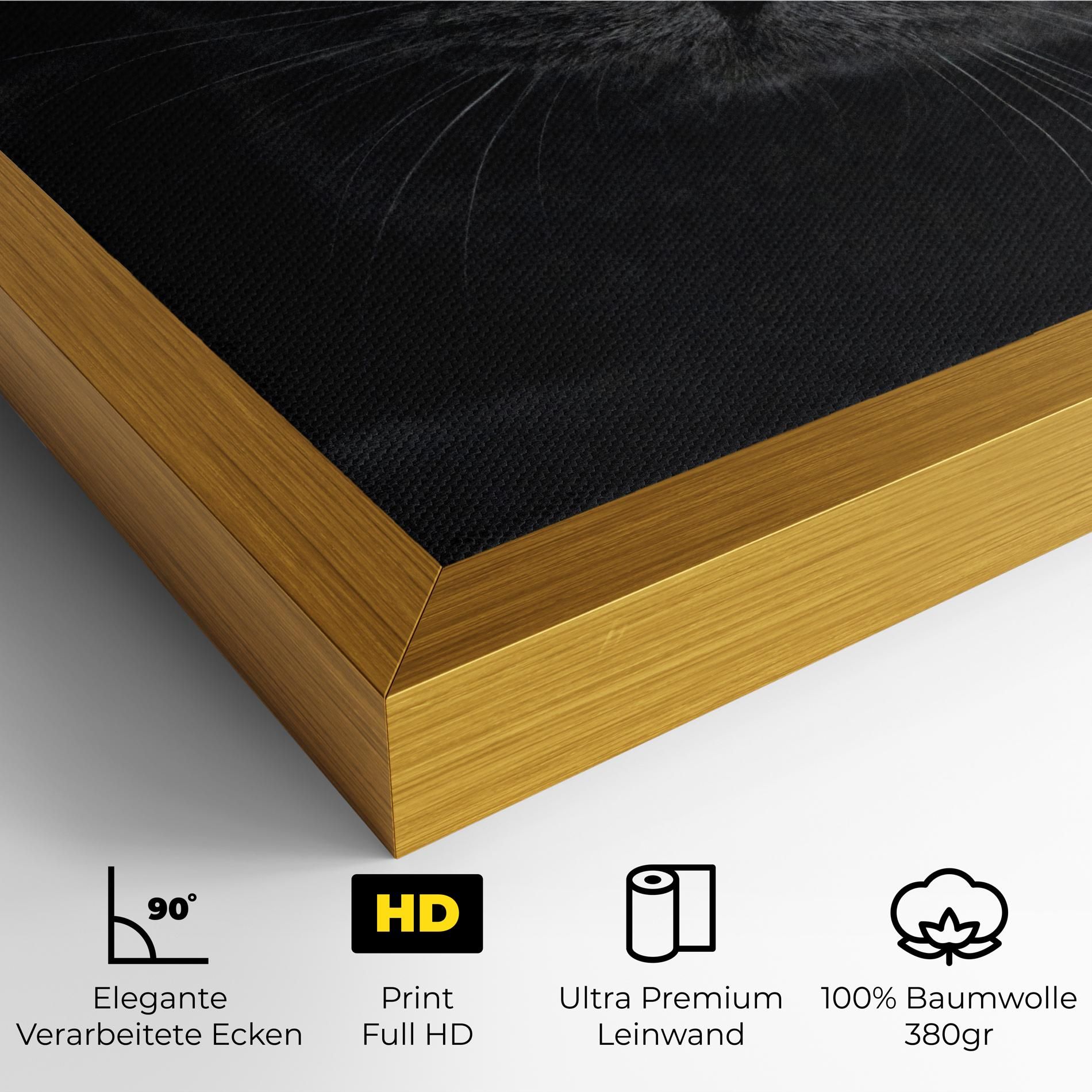 Grey Cat With Orange Eyes mockup 4