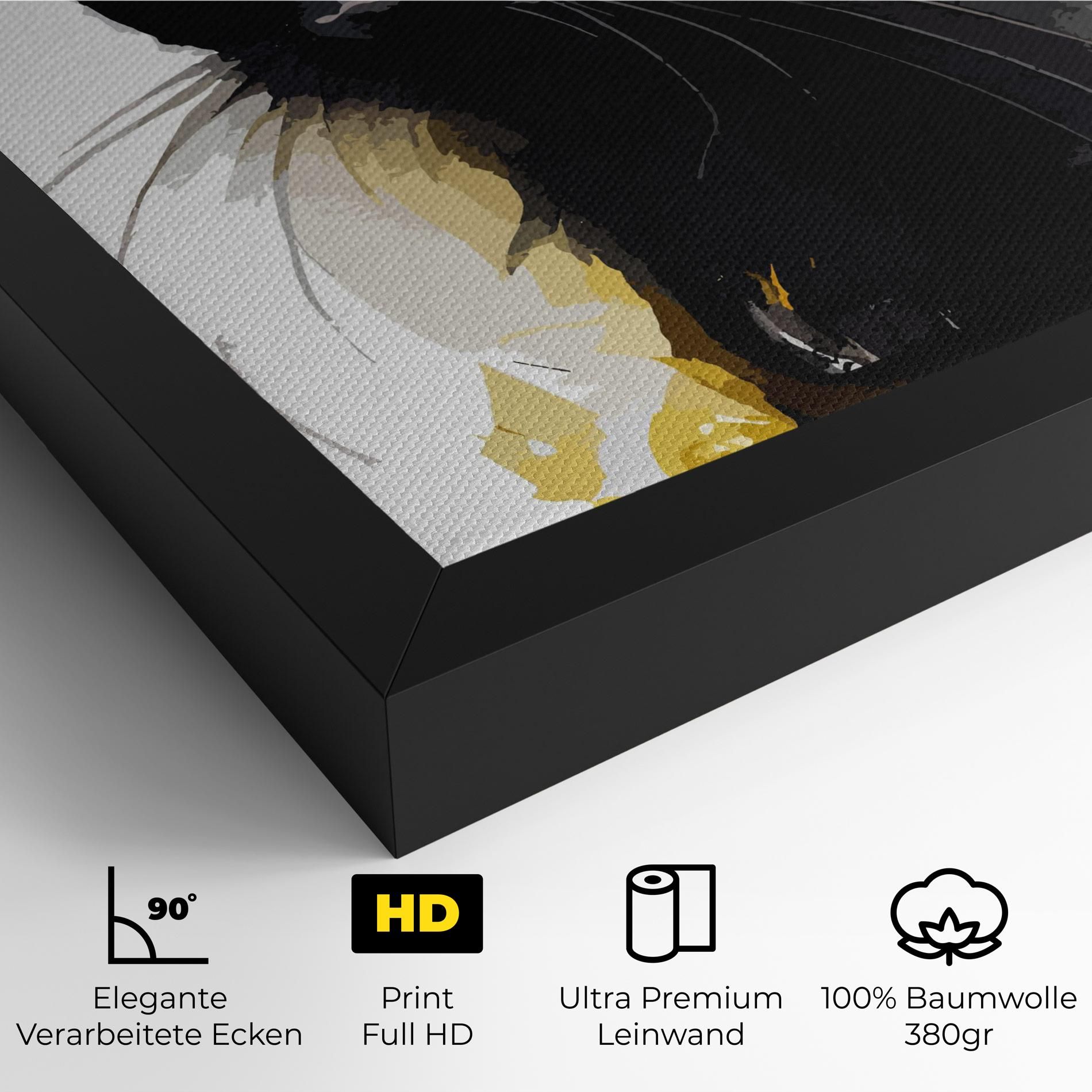 Beautiful Black Cat mockup 4