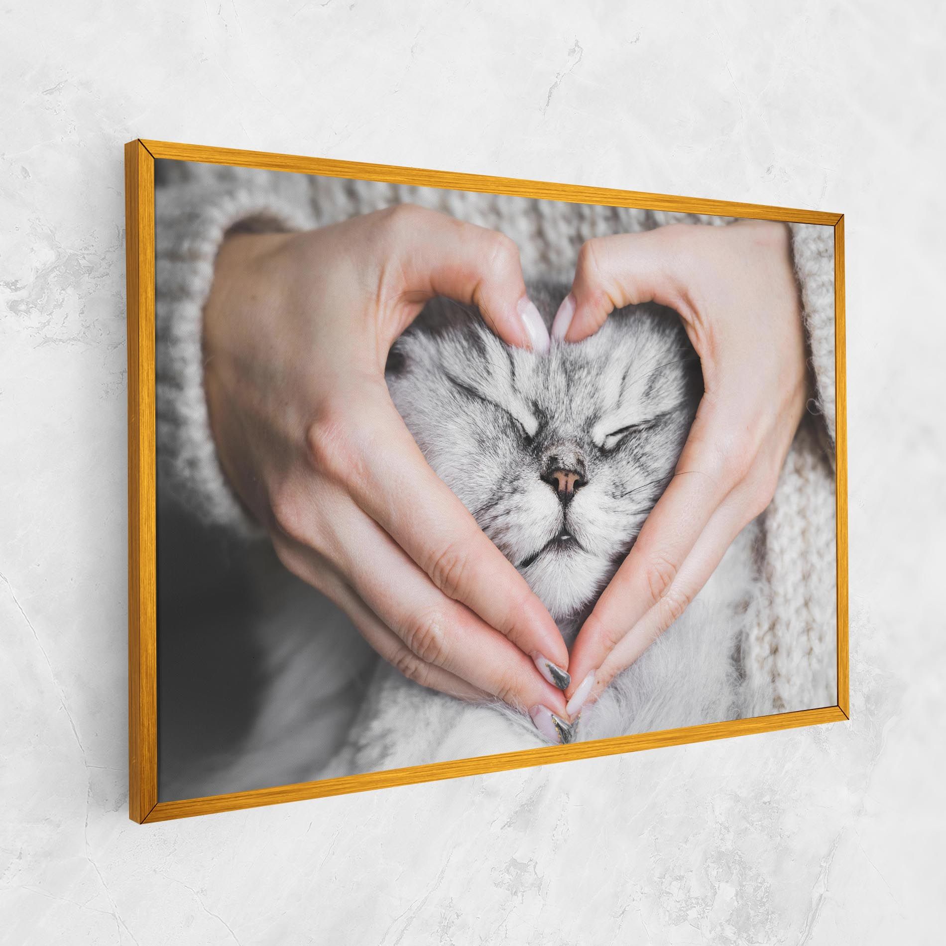 Lovely Cat mockup 1