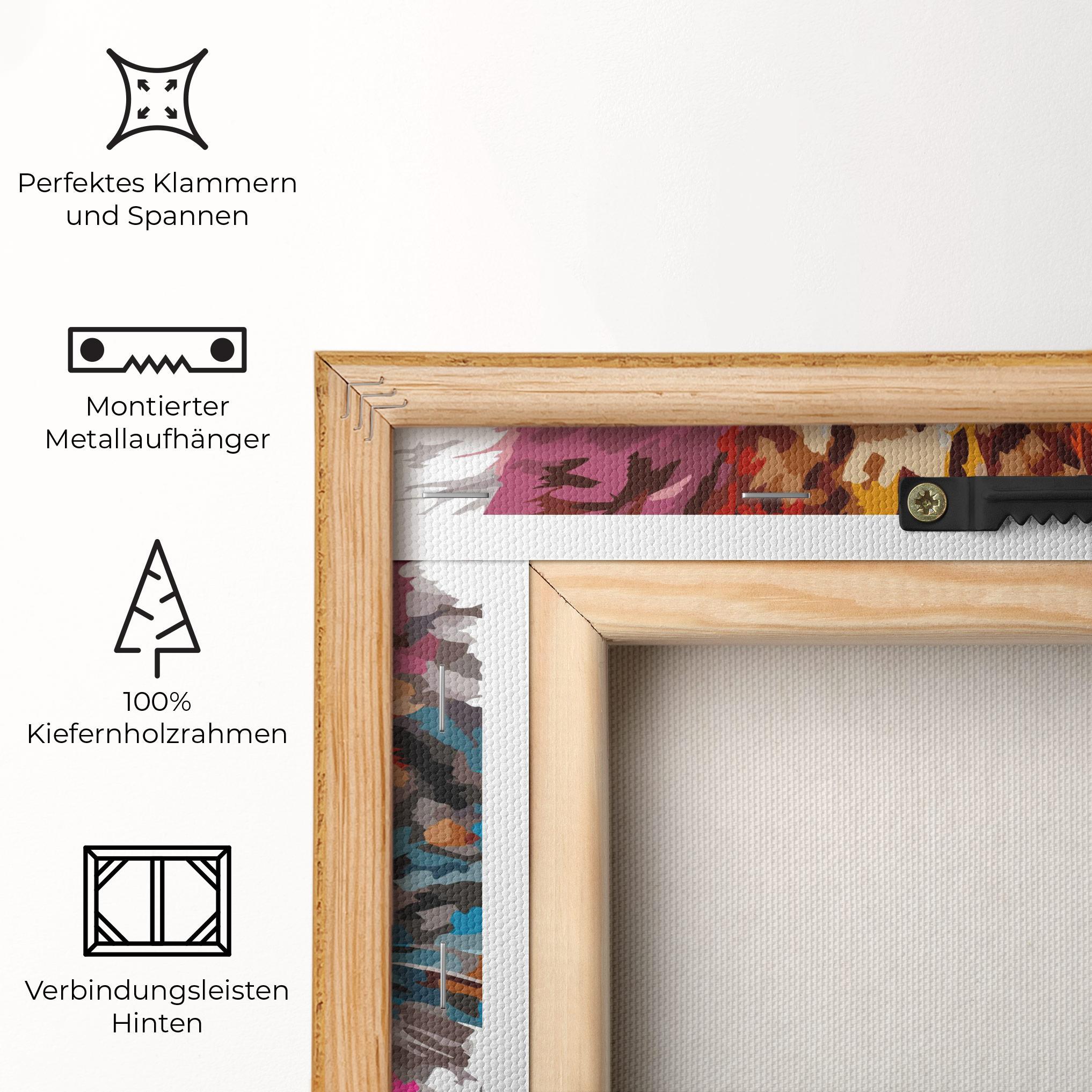 Leinwandbild Blue Eyes Cat mockup 5