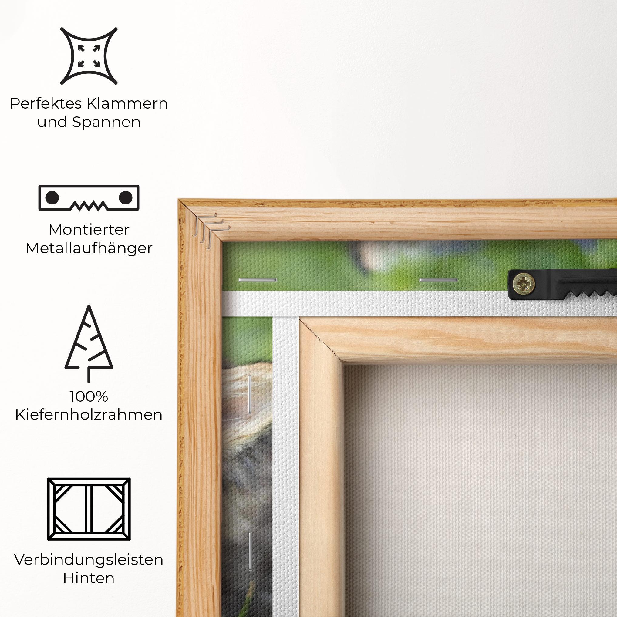 Leinwandbild Brown Baby Cat mockup 5