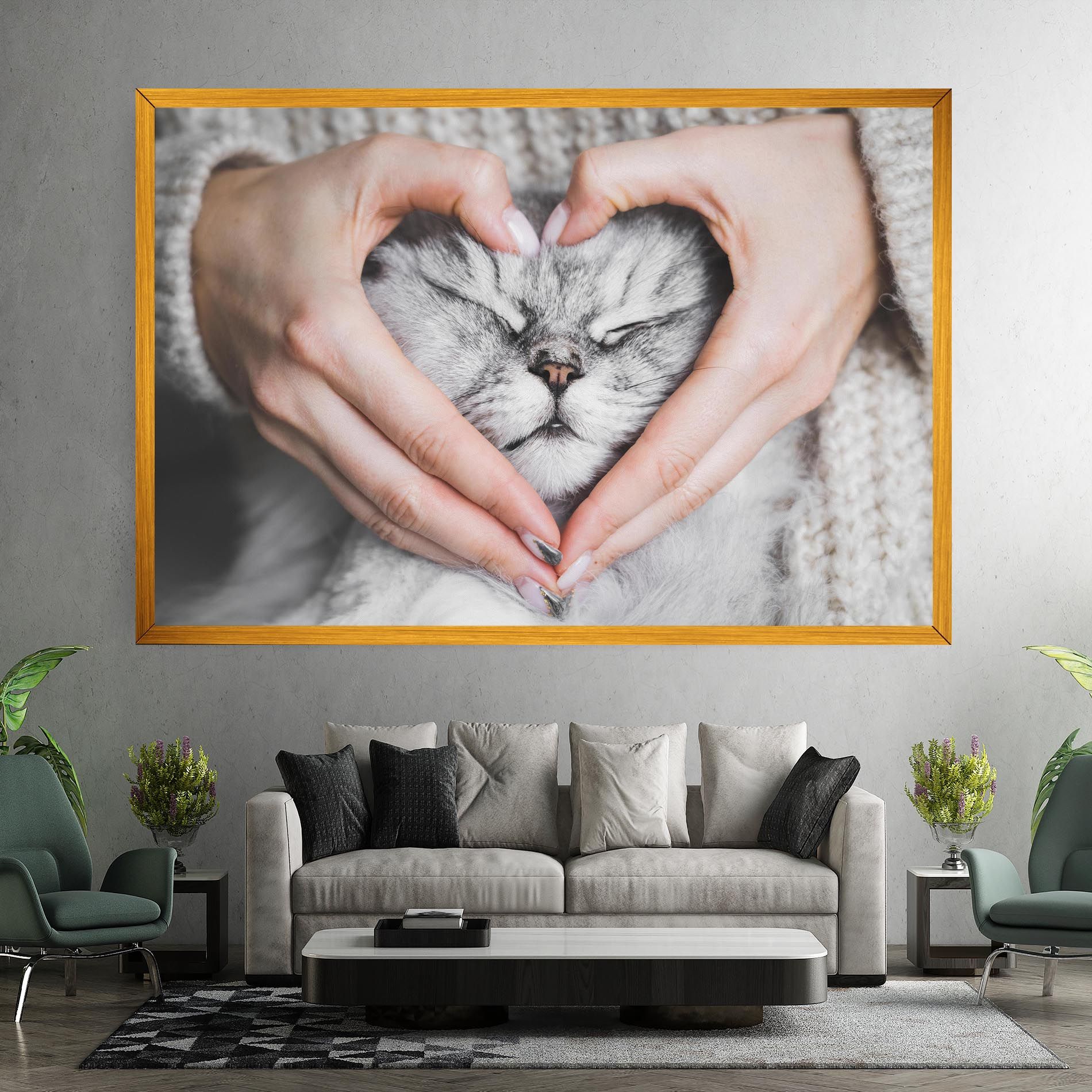 Lovely Cat mockup 7