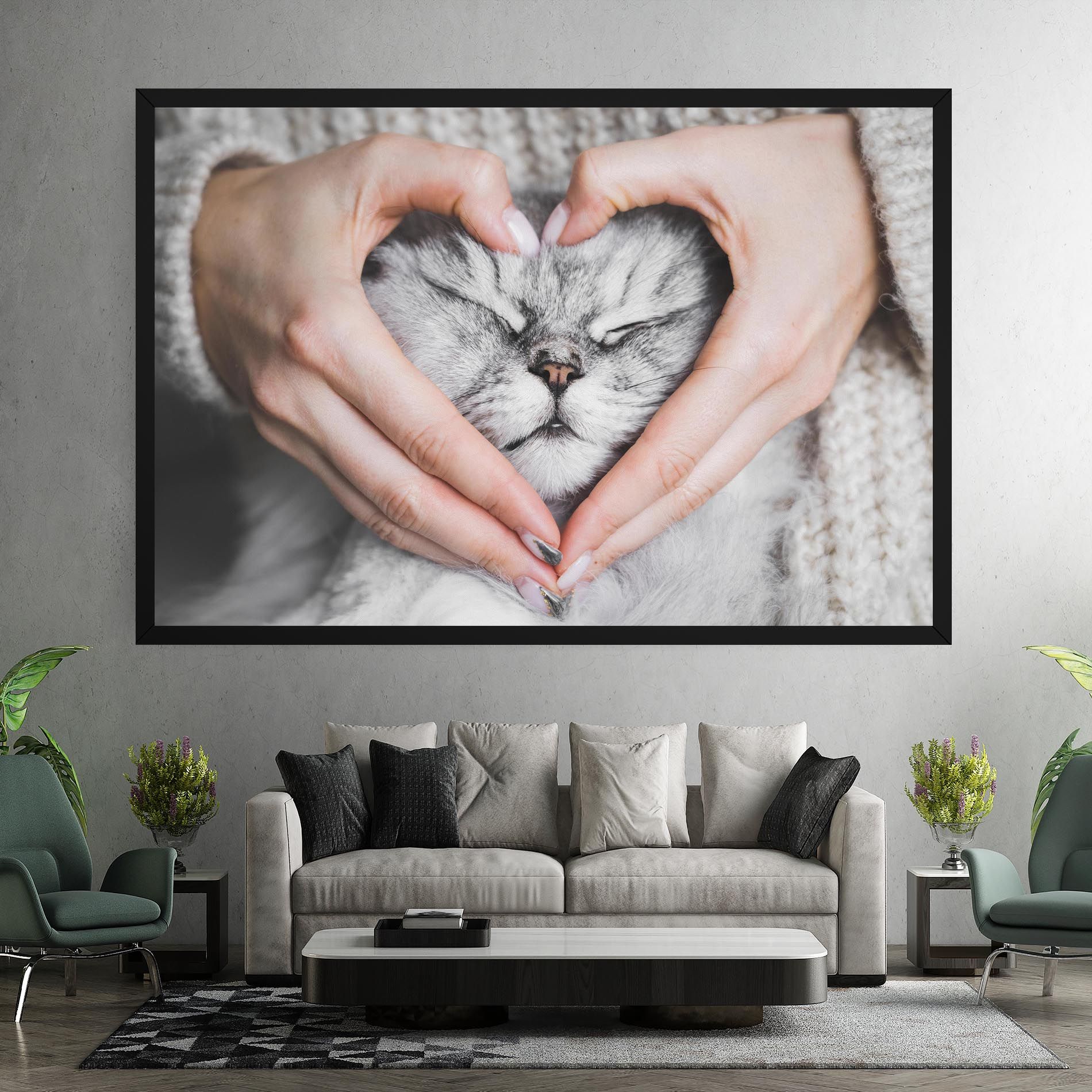 Lovely Cat mockup 7