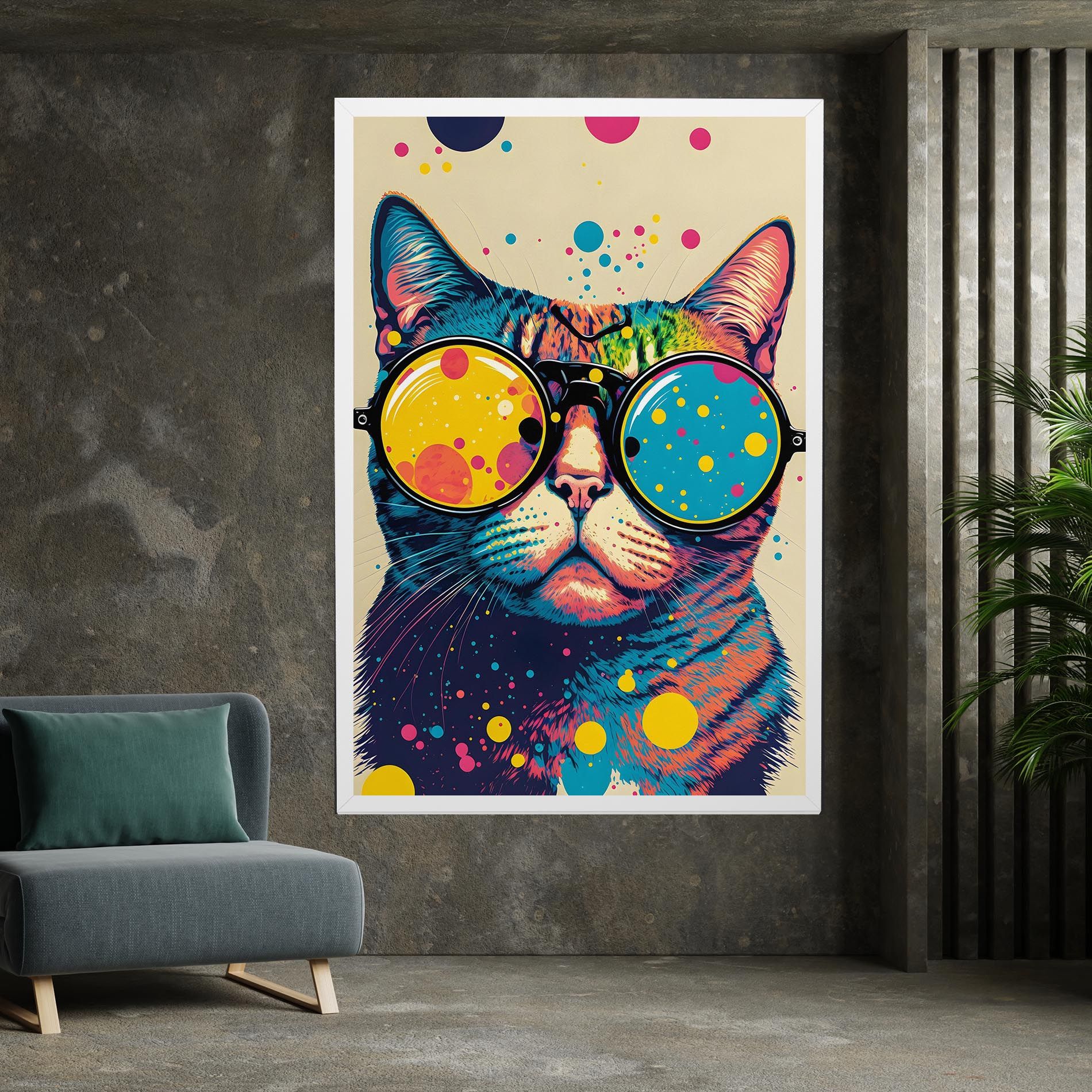 Vintage Cat mockup 7