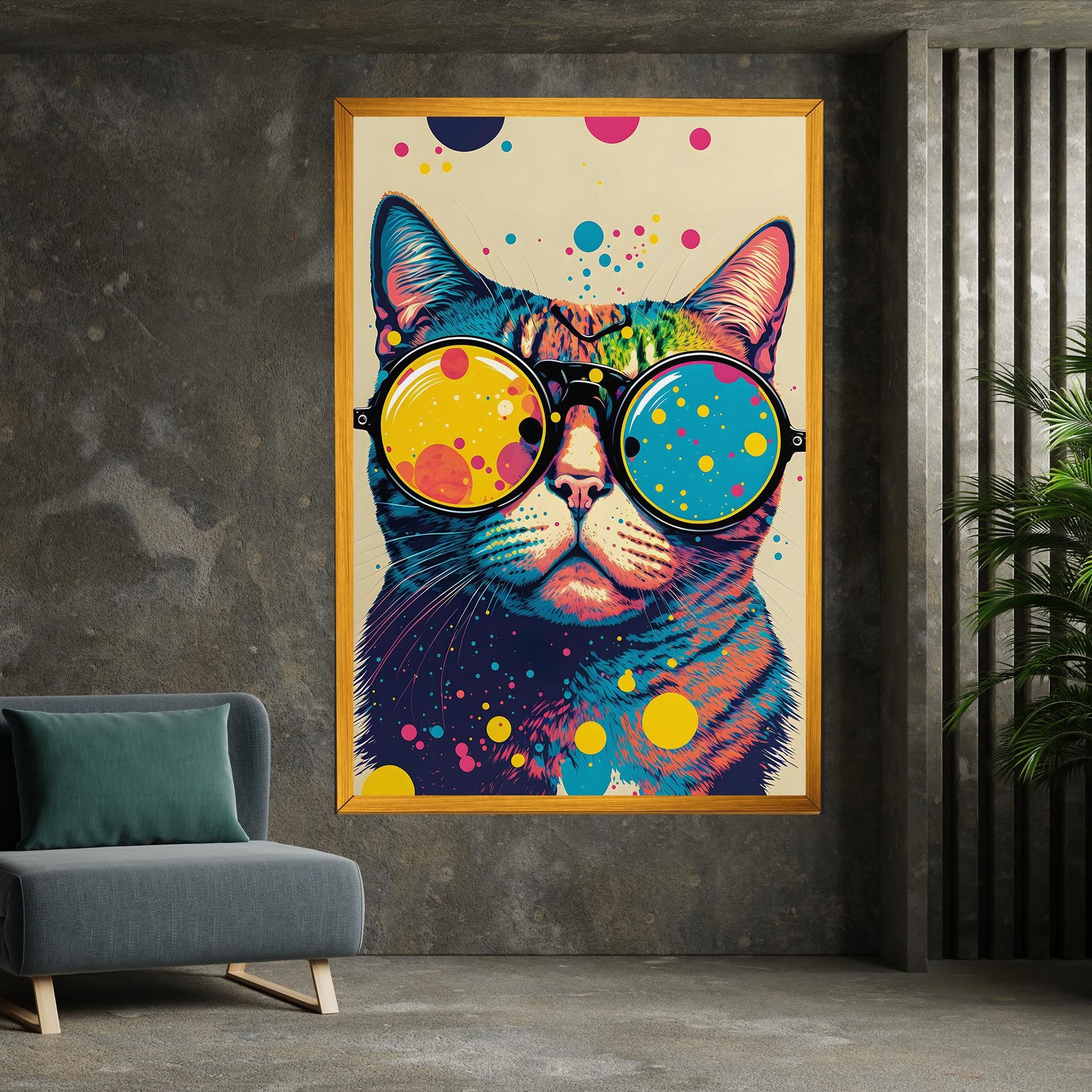 Vintage Cat mockup 7