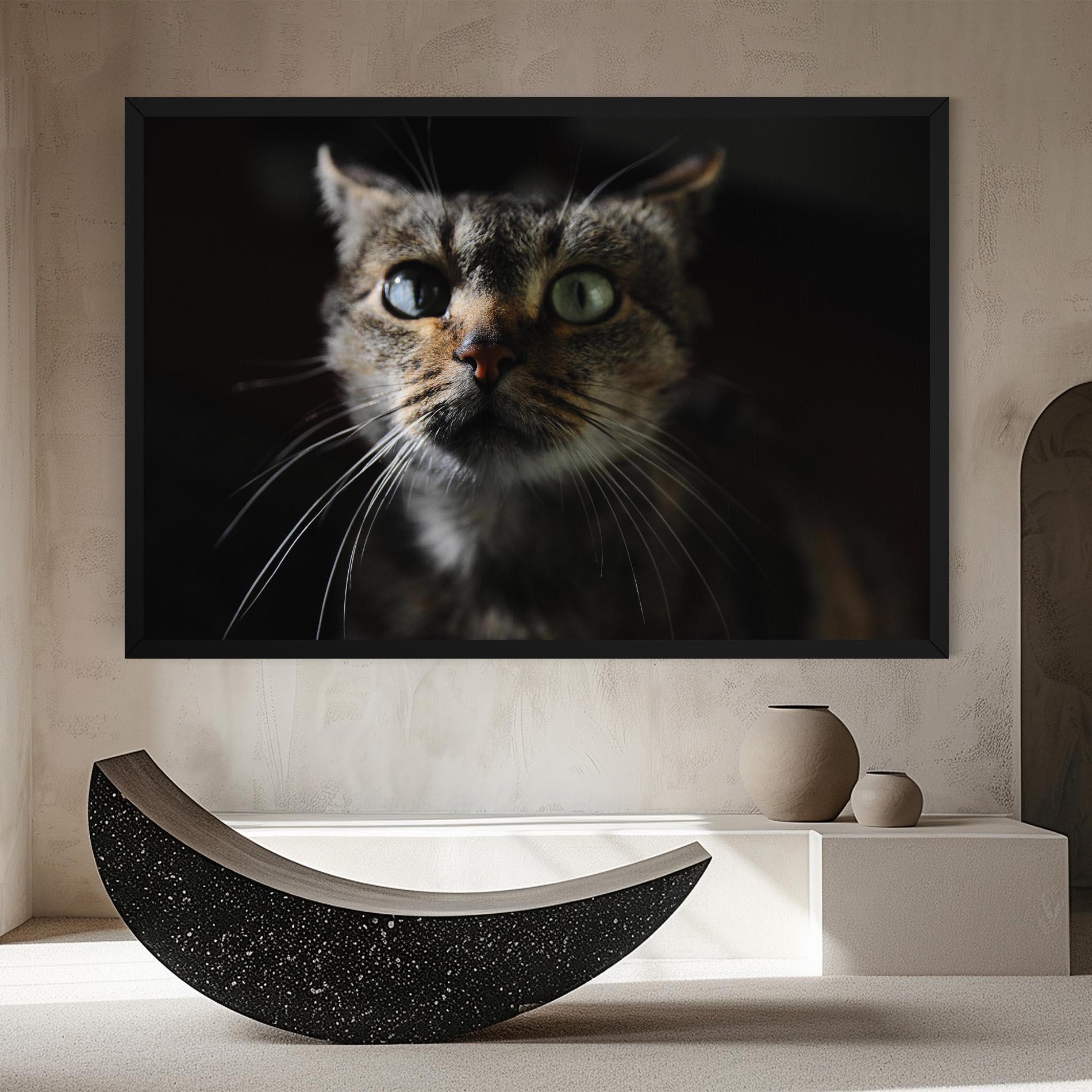 Leinwandbild Playful Cat mockup 8