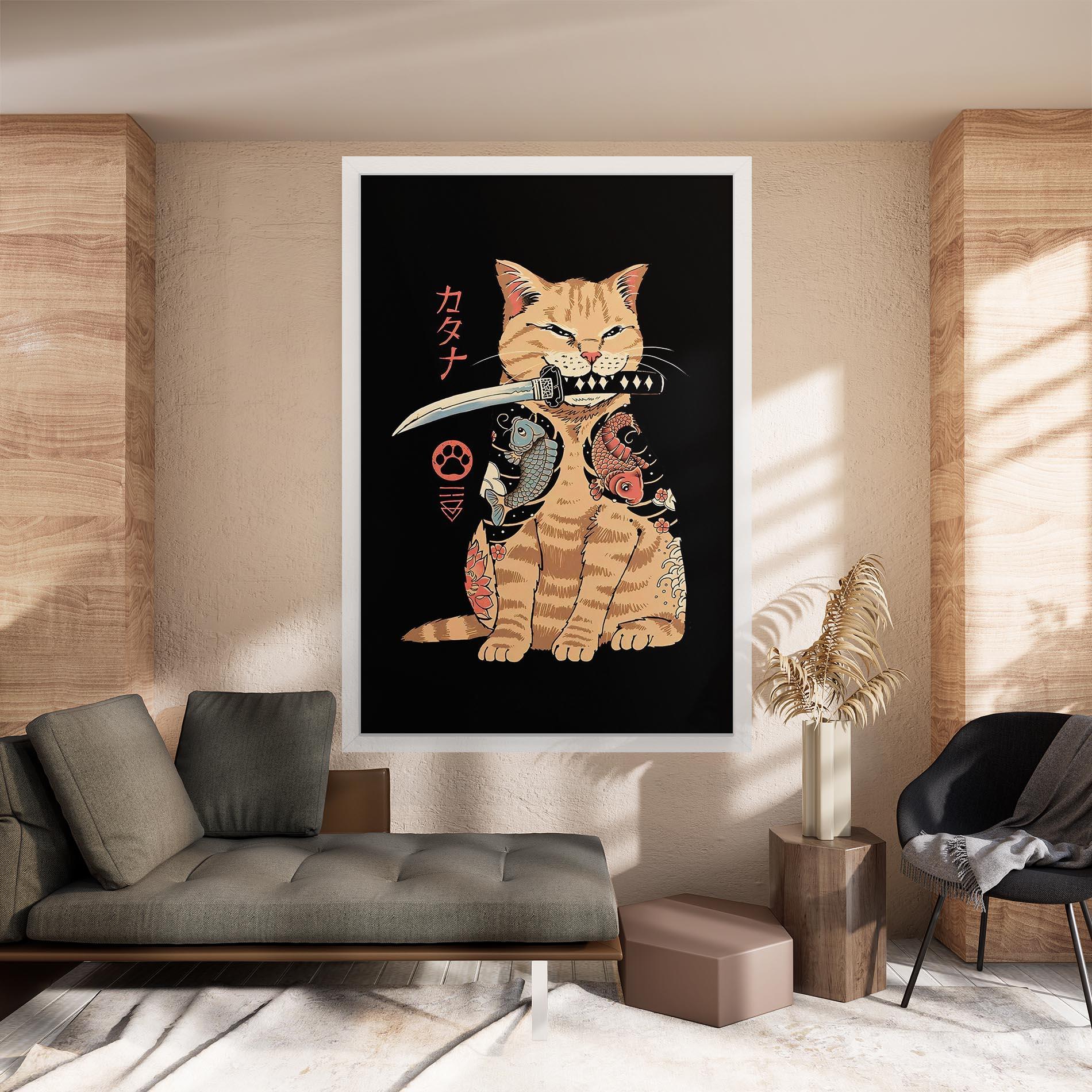 Leinwandbild Catana mockup 8