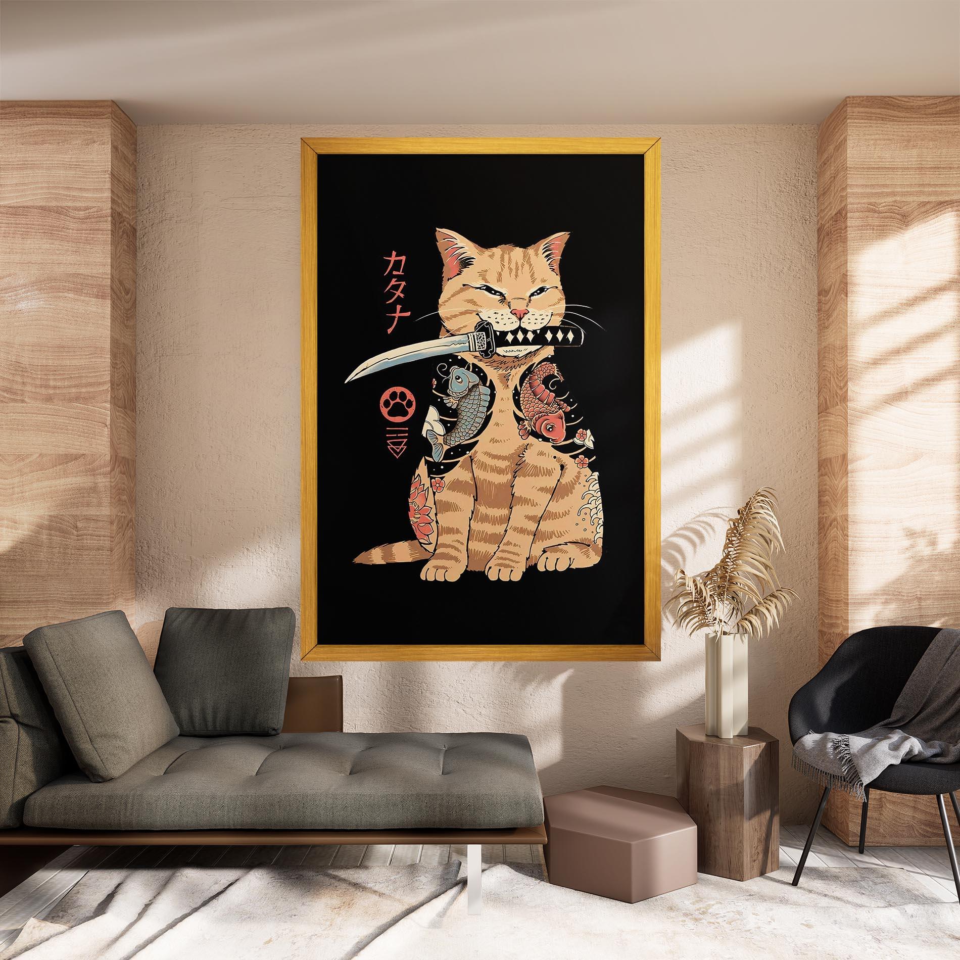 Leinwandbild Catana mockup 8