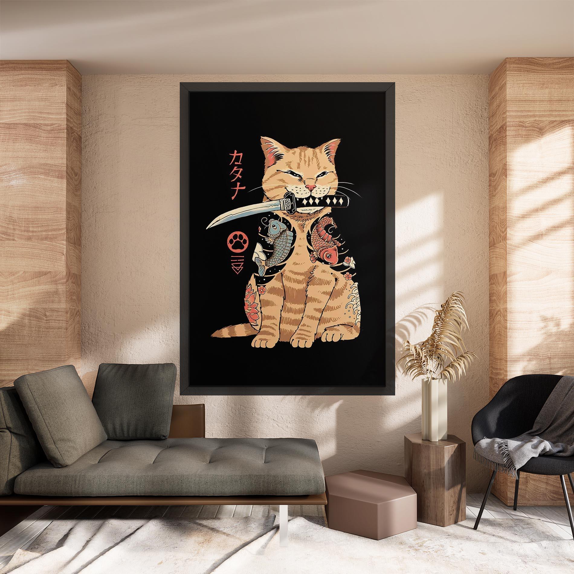 Leinwandbild Catana mockup 8