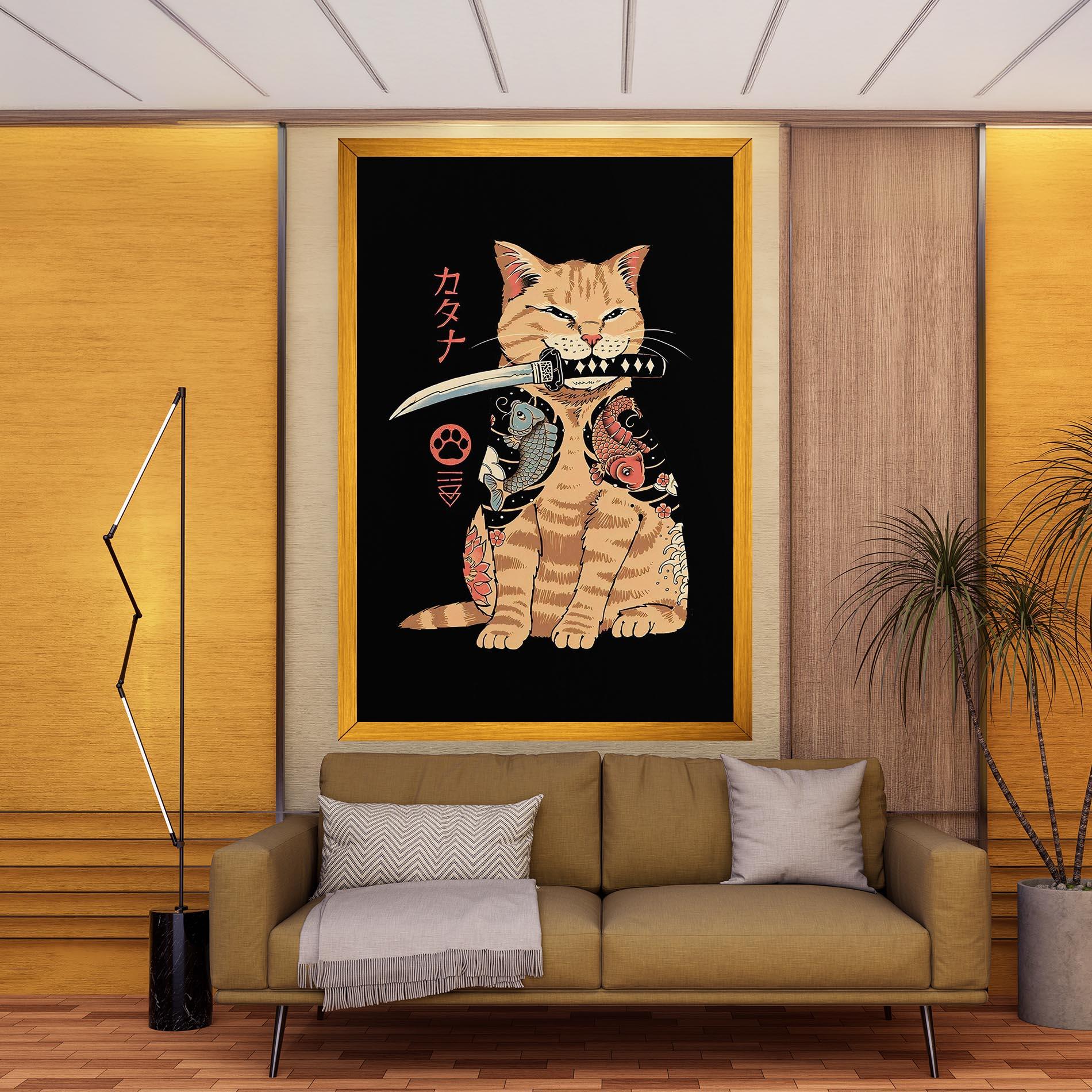 Leinwandbild Catana mockup 9