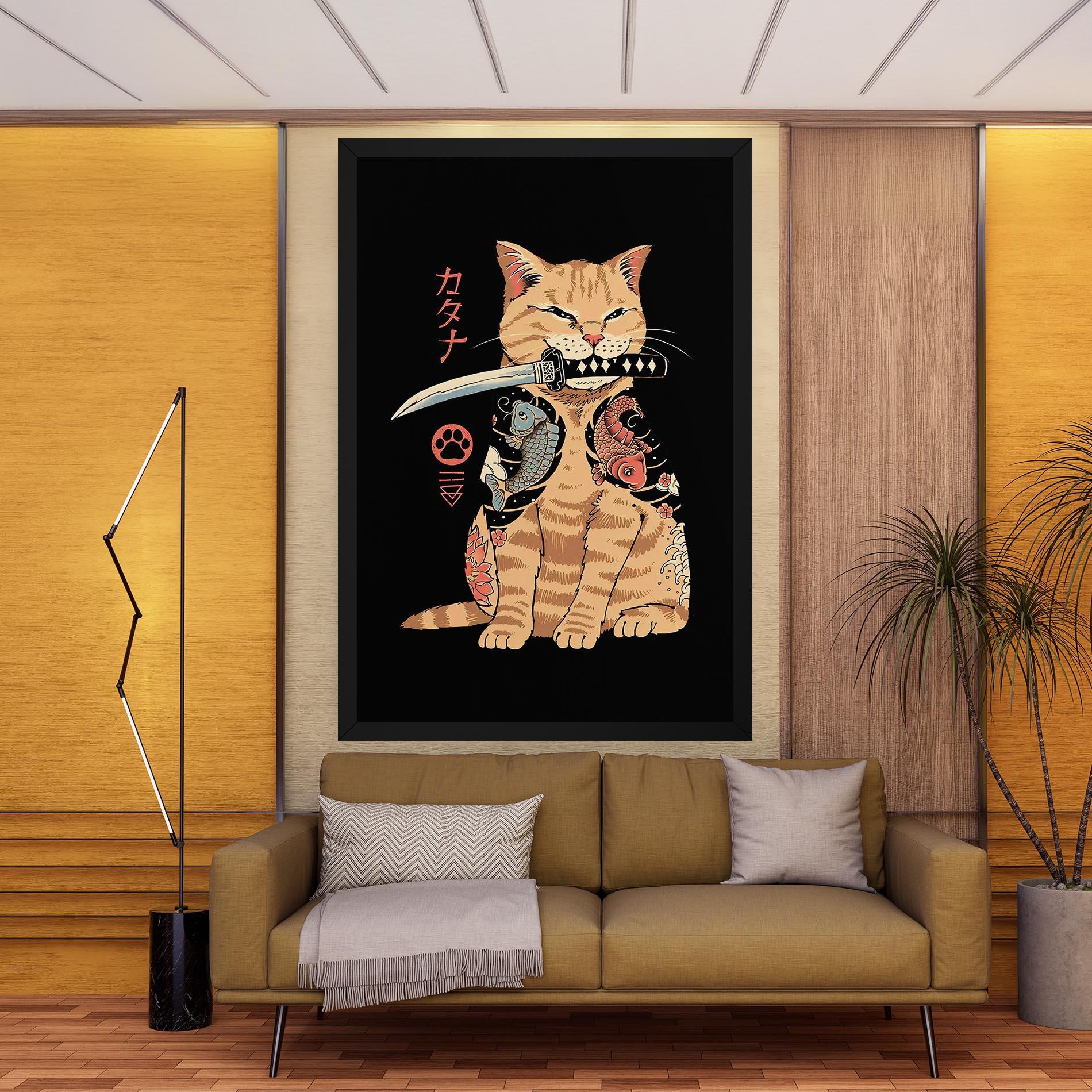 Leinwandbild Catana mockup 9