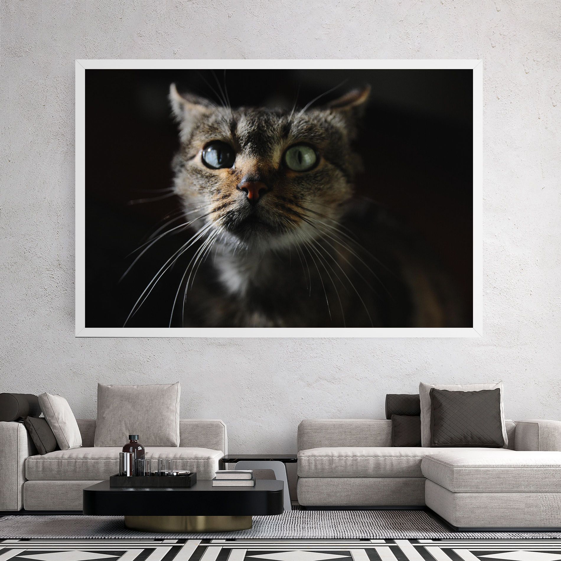 Playful Cat mockup 2