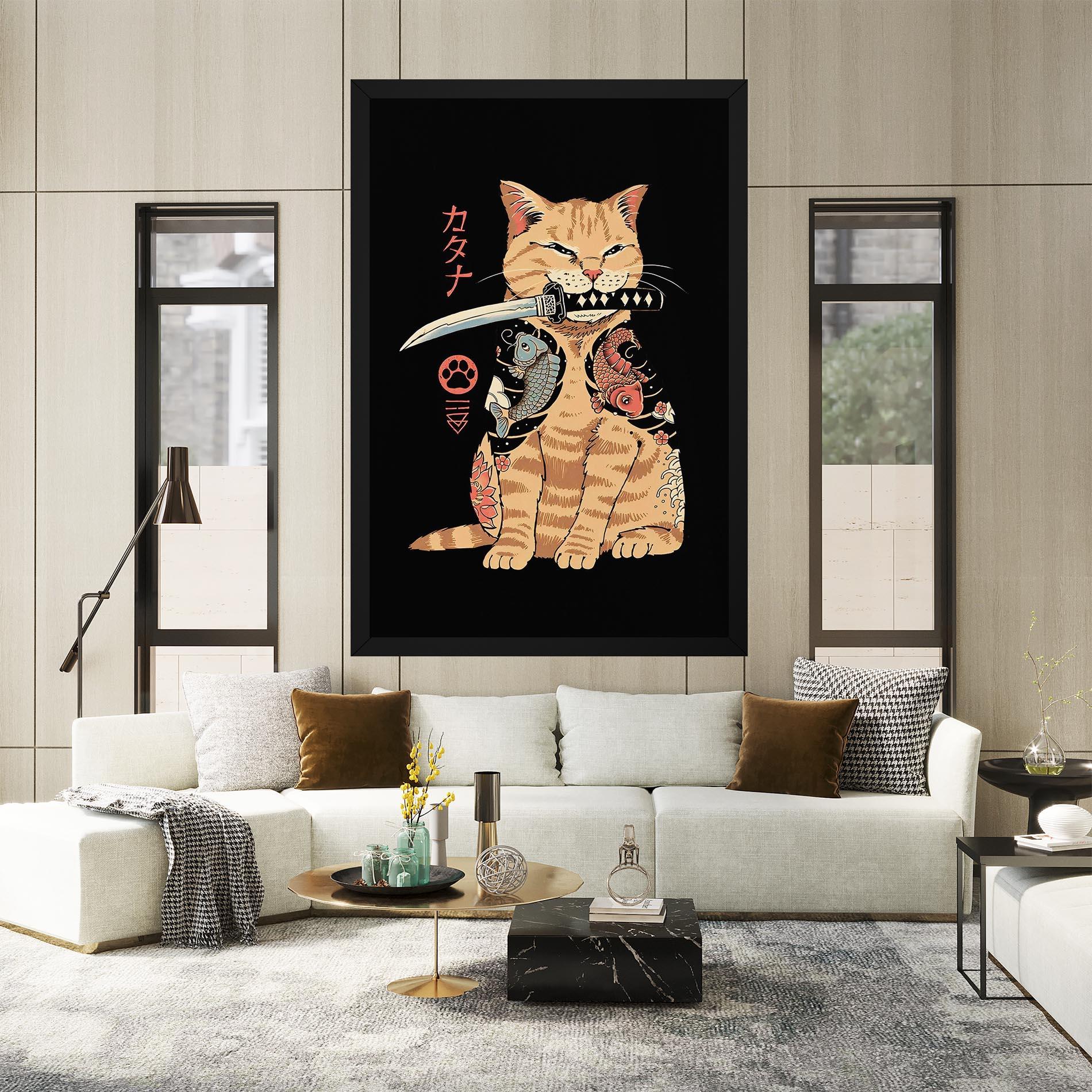 Leinwandbild Catana mockup 2