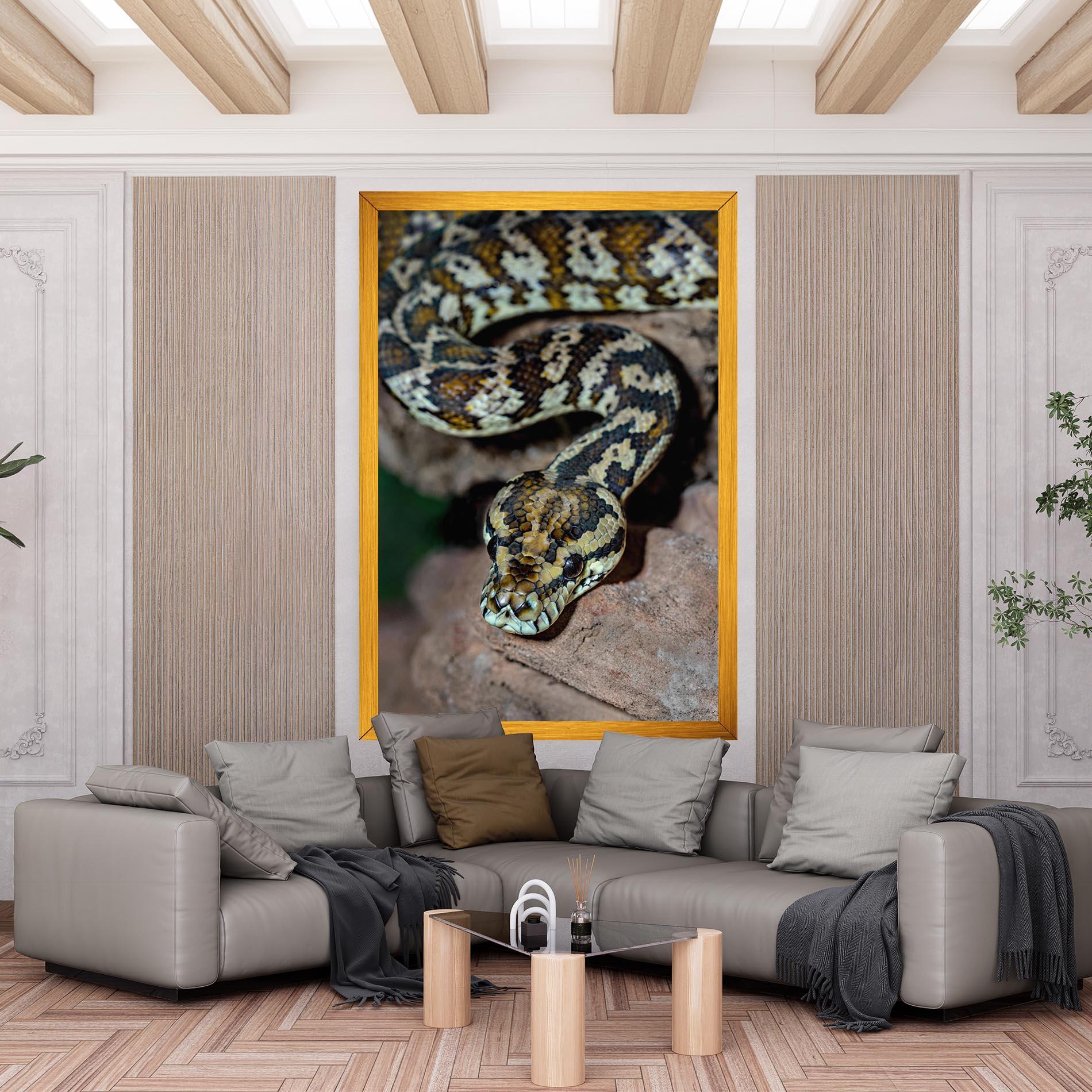 Leinwandbild King Snake mockup 6