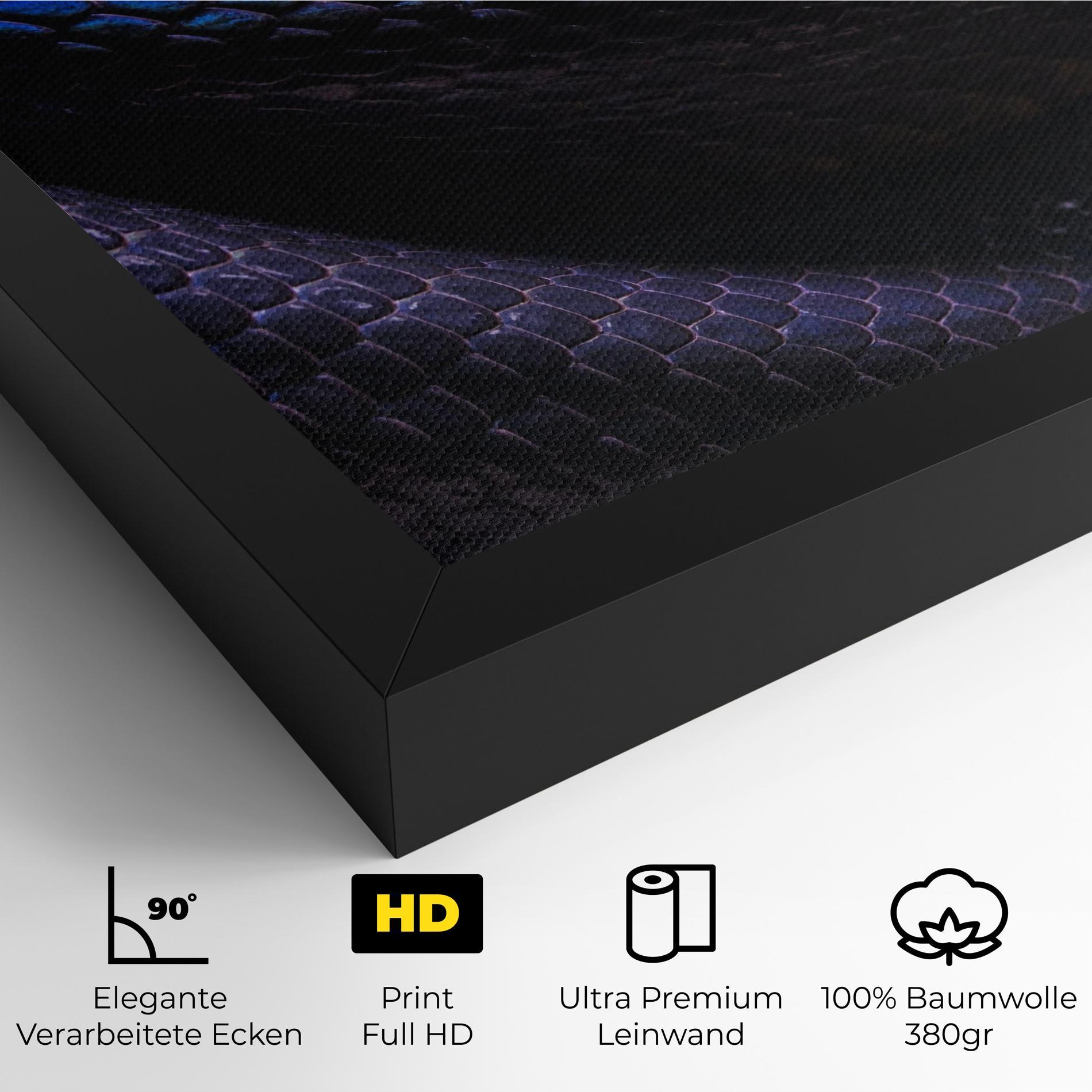 Leinwandbild Snake Skin mockup 4