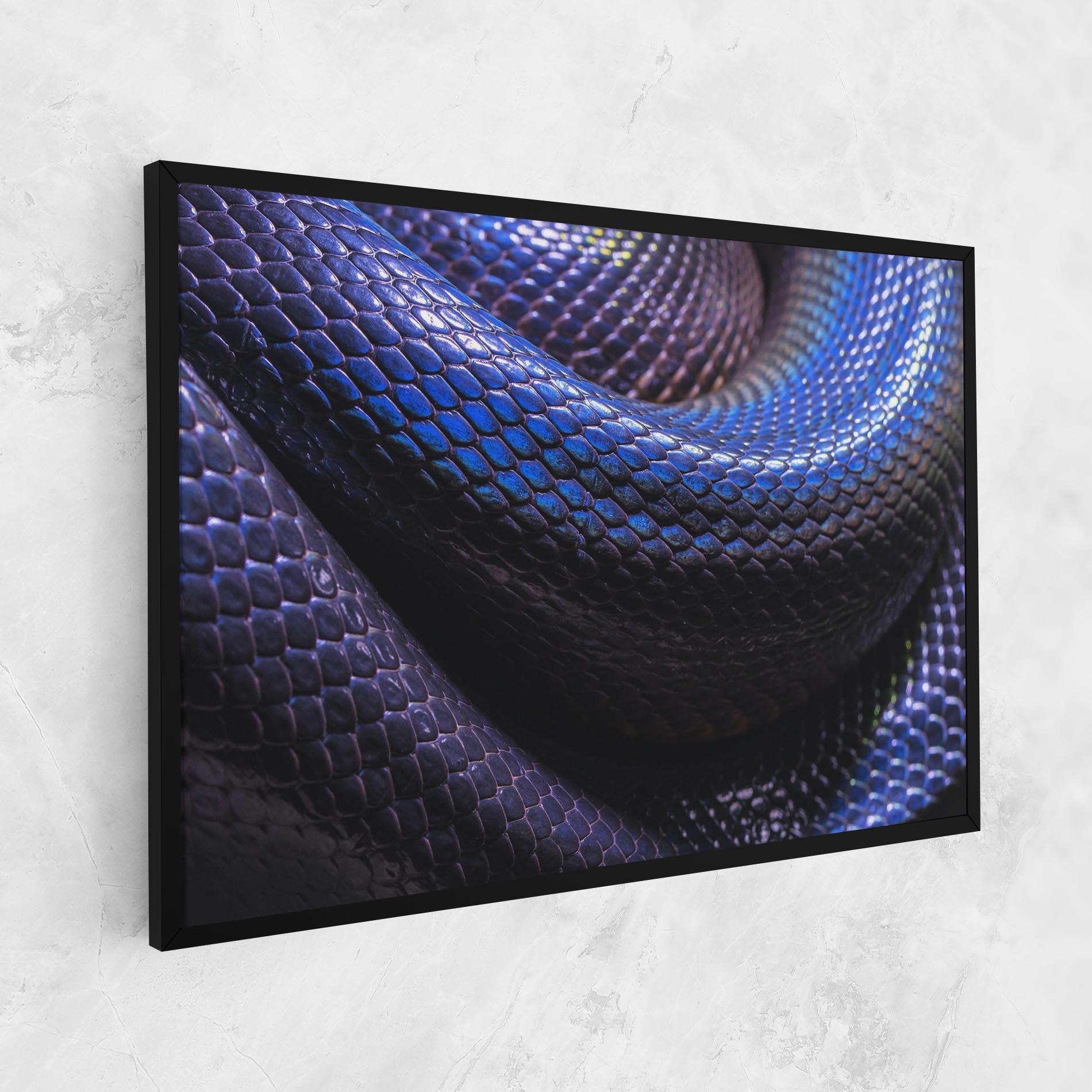 Leinwandbild Snake Skin mockup 1