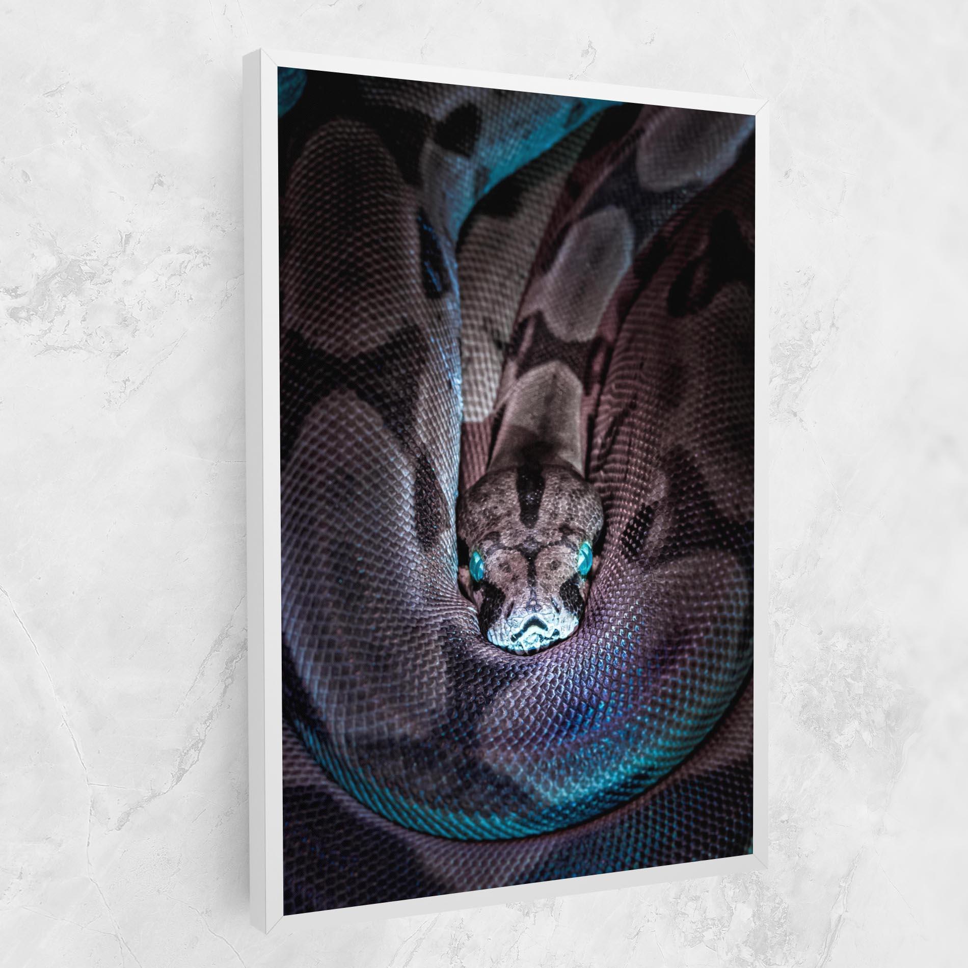 Leinwandbild Vibrant Snake mockup 1