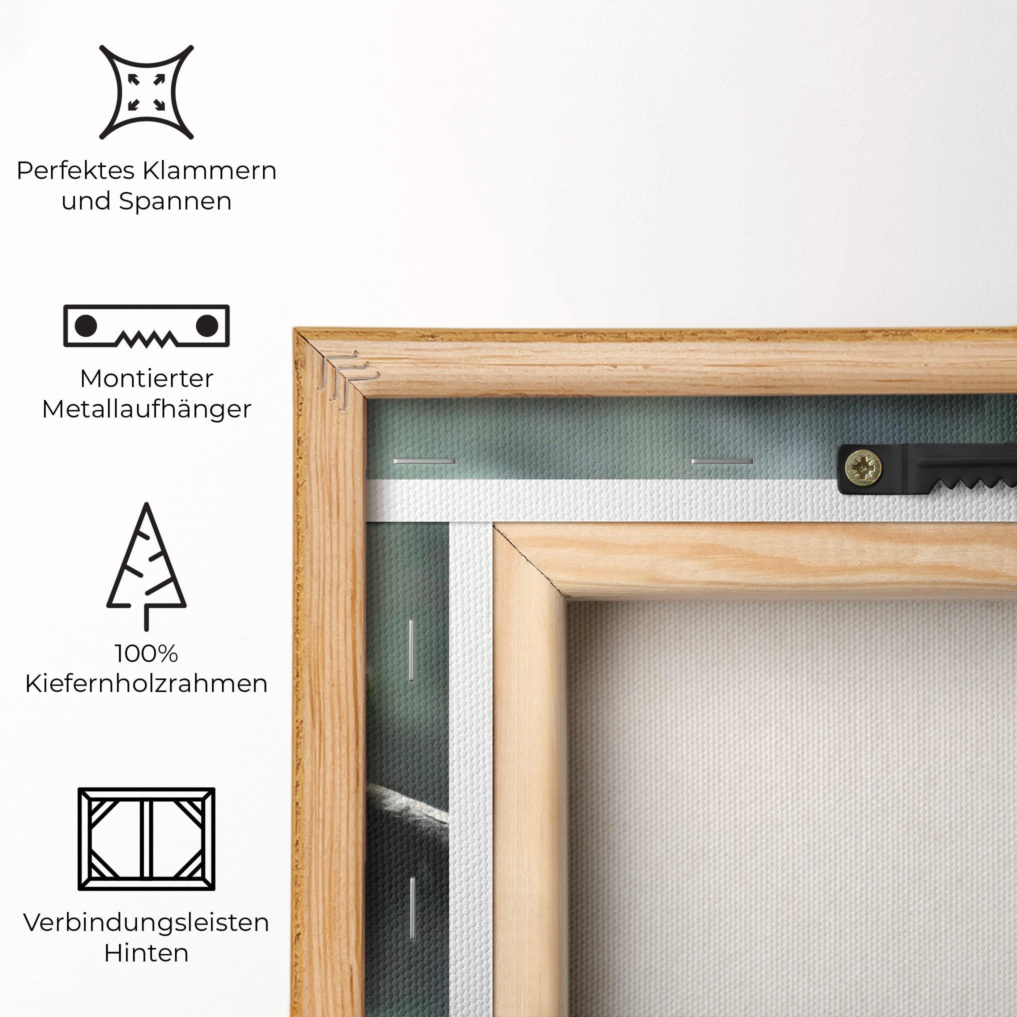 Leinwandbild Sleepy Snake mockup 5