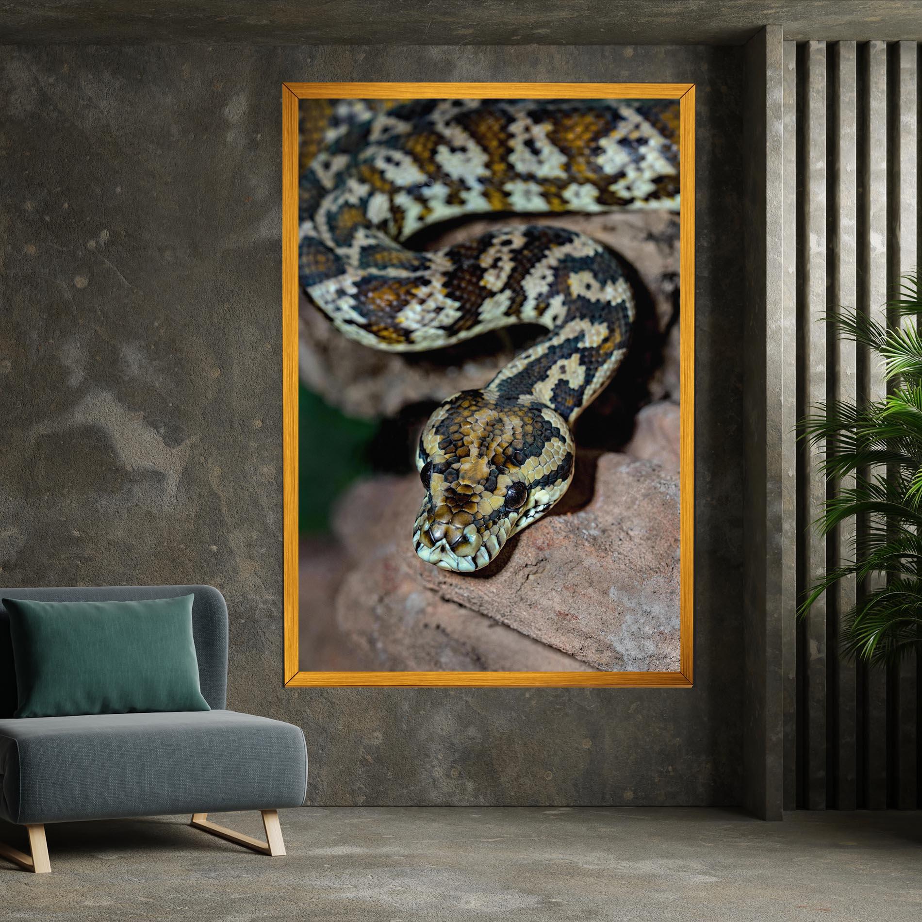 Leinwandbild King Snake mockup 7