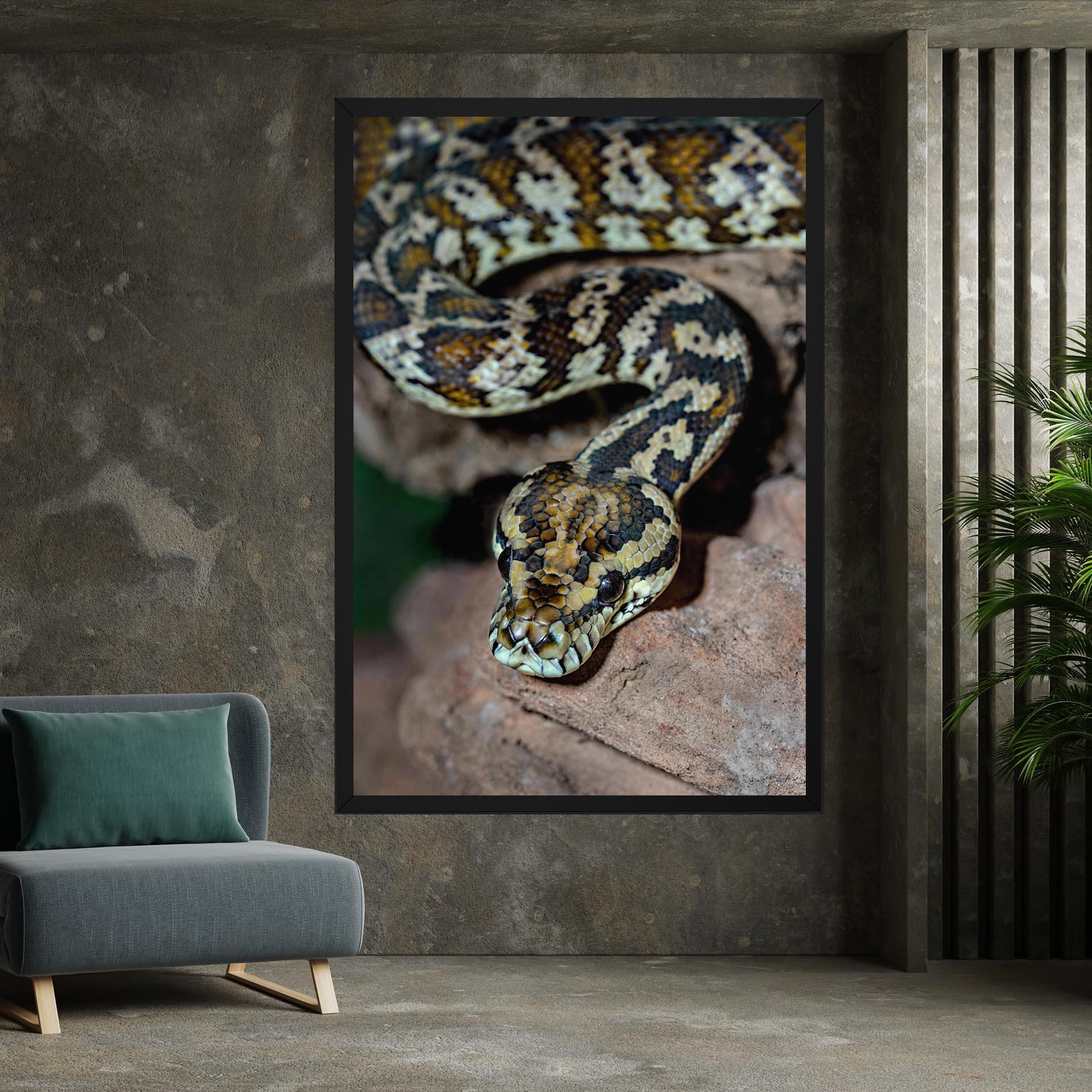 Leinwandbild King Snake mockup 7