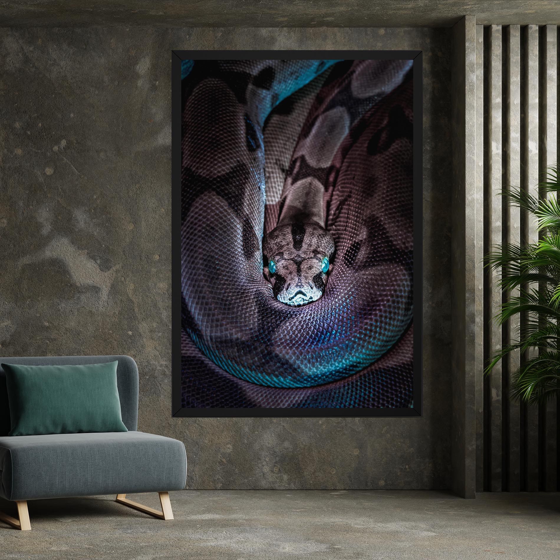 Vibrant Snake mockup 7