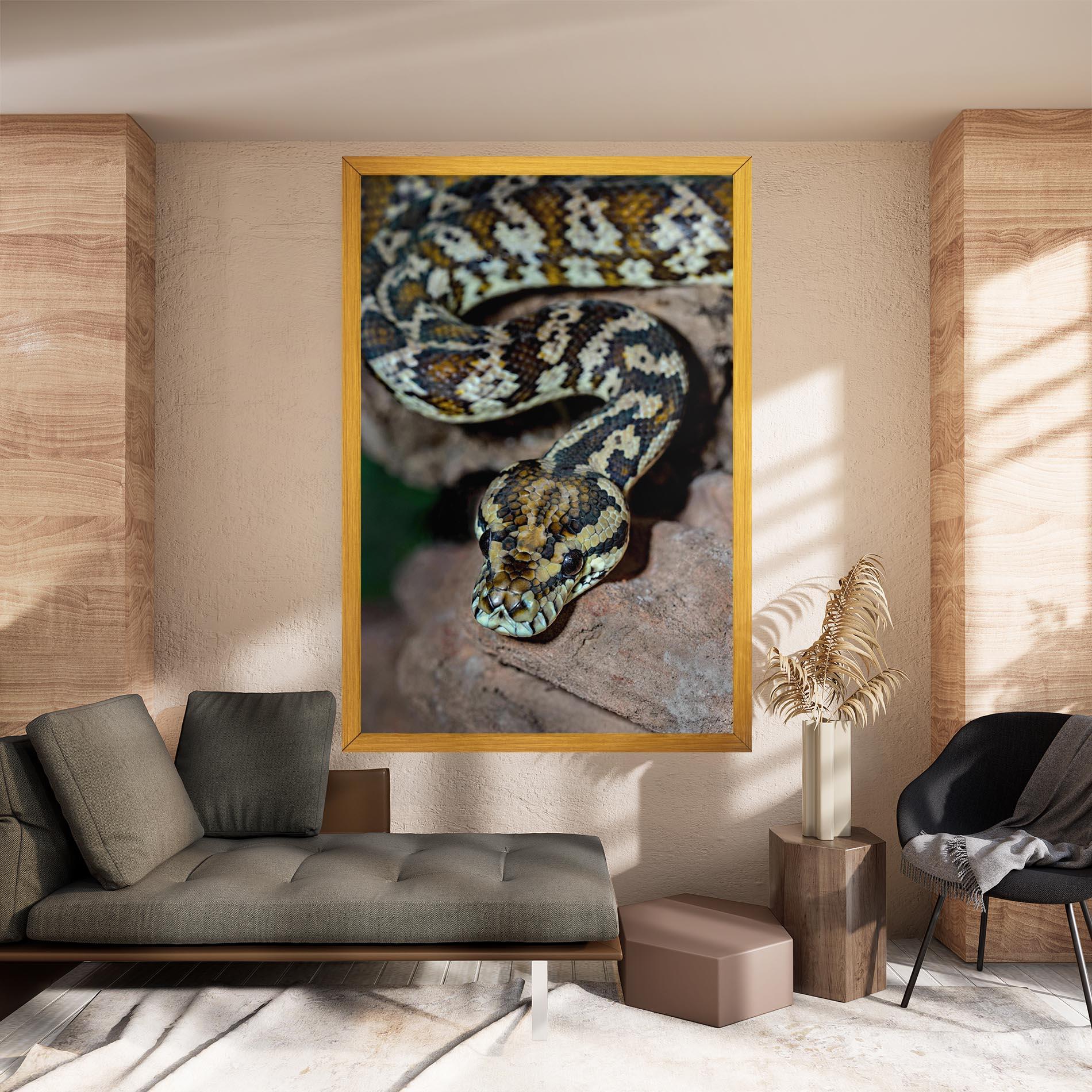 Leinwandbild King Snake mockup 8