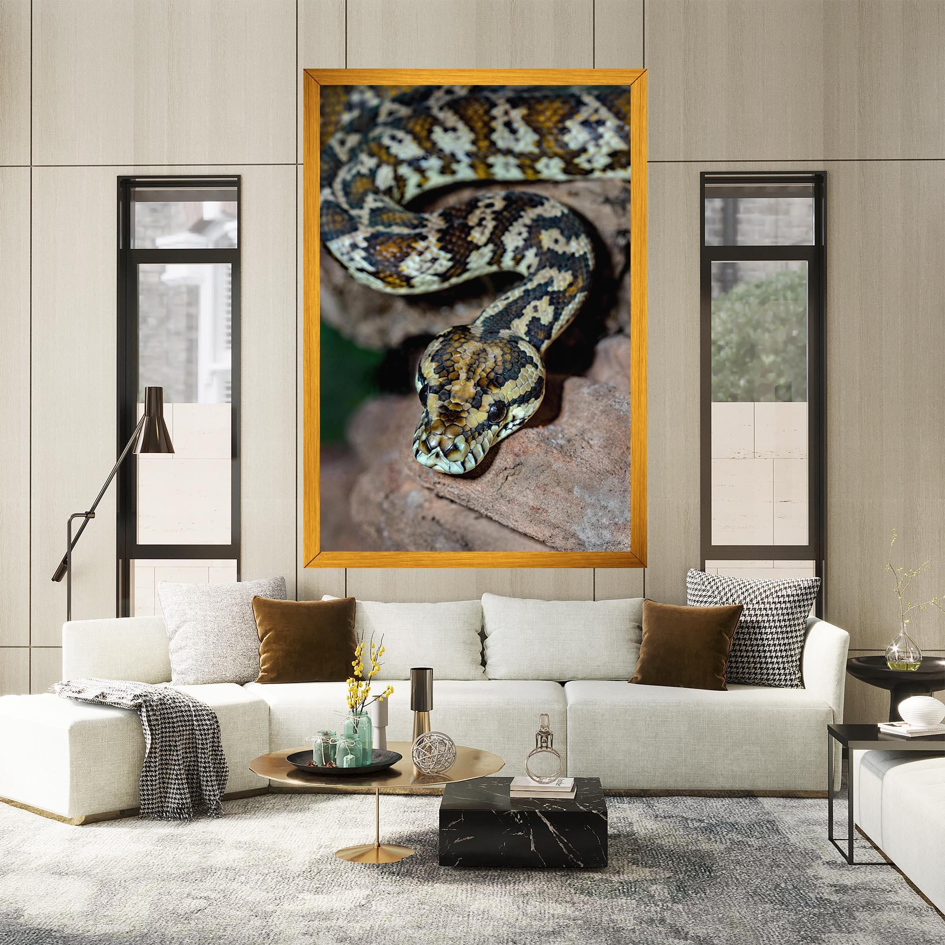 Leinwandbild King Snake mockup 2