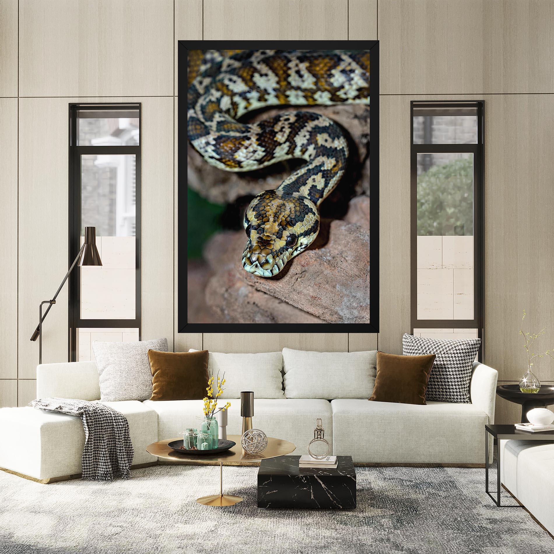 Leinwandbild King Snake mockup 2