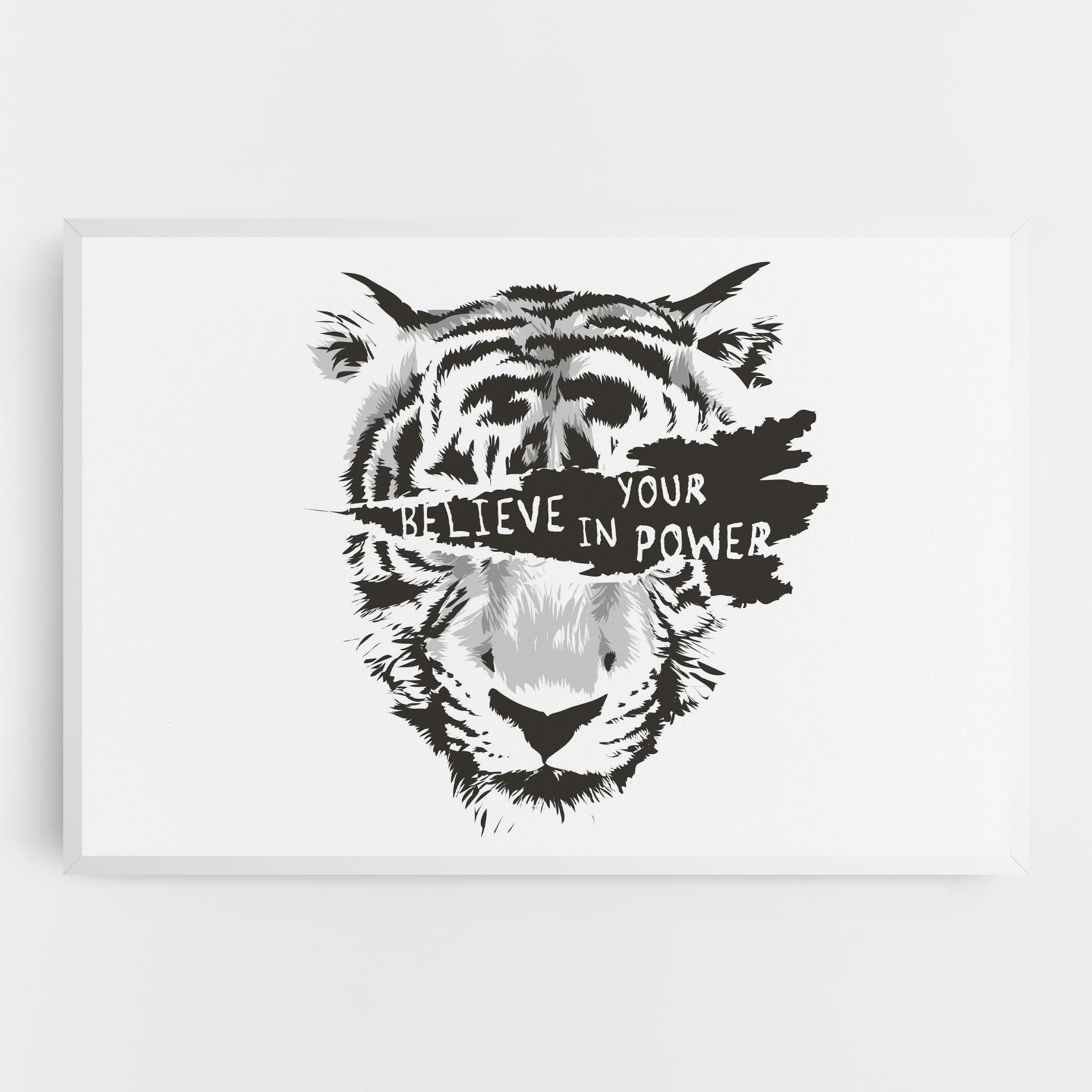 Leinwandbild Belive In Your Power mockup 0