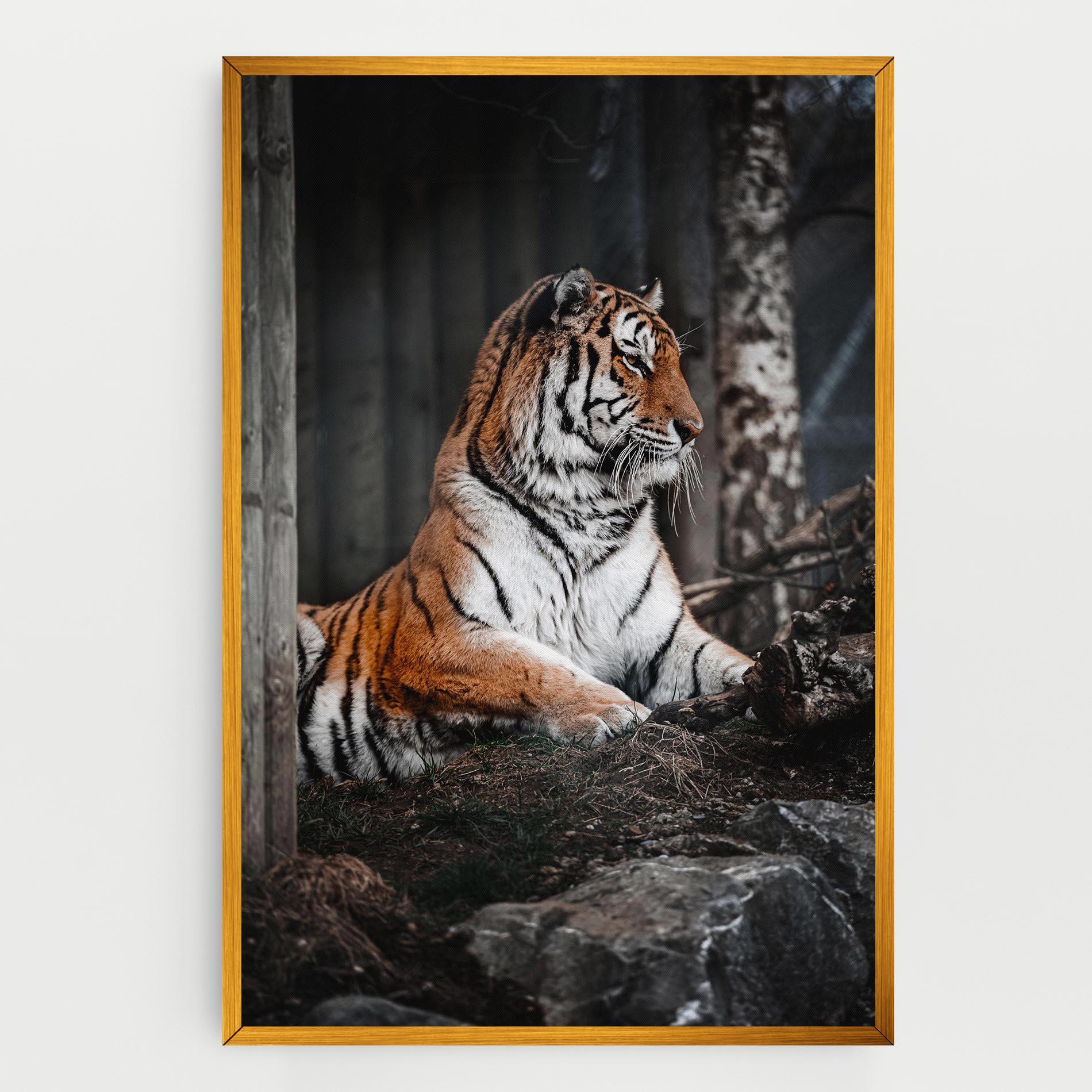 Leinwandbild Forest Tiger mockup 0