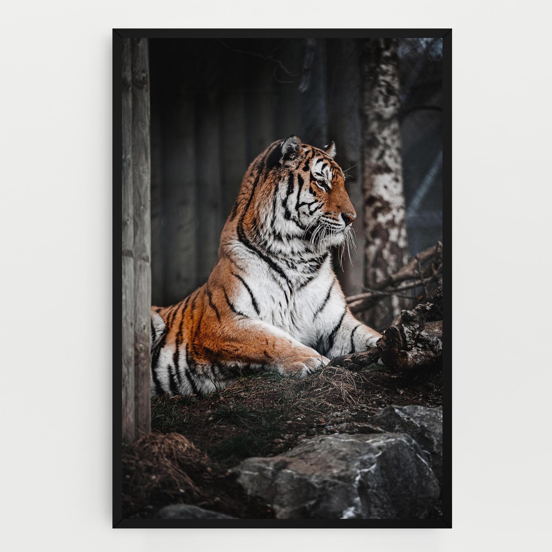 Leinwandbild Forest Tiger mockup 0