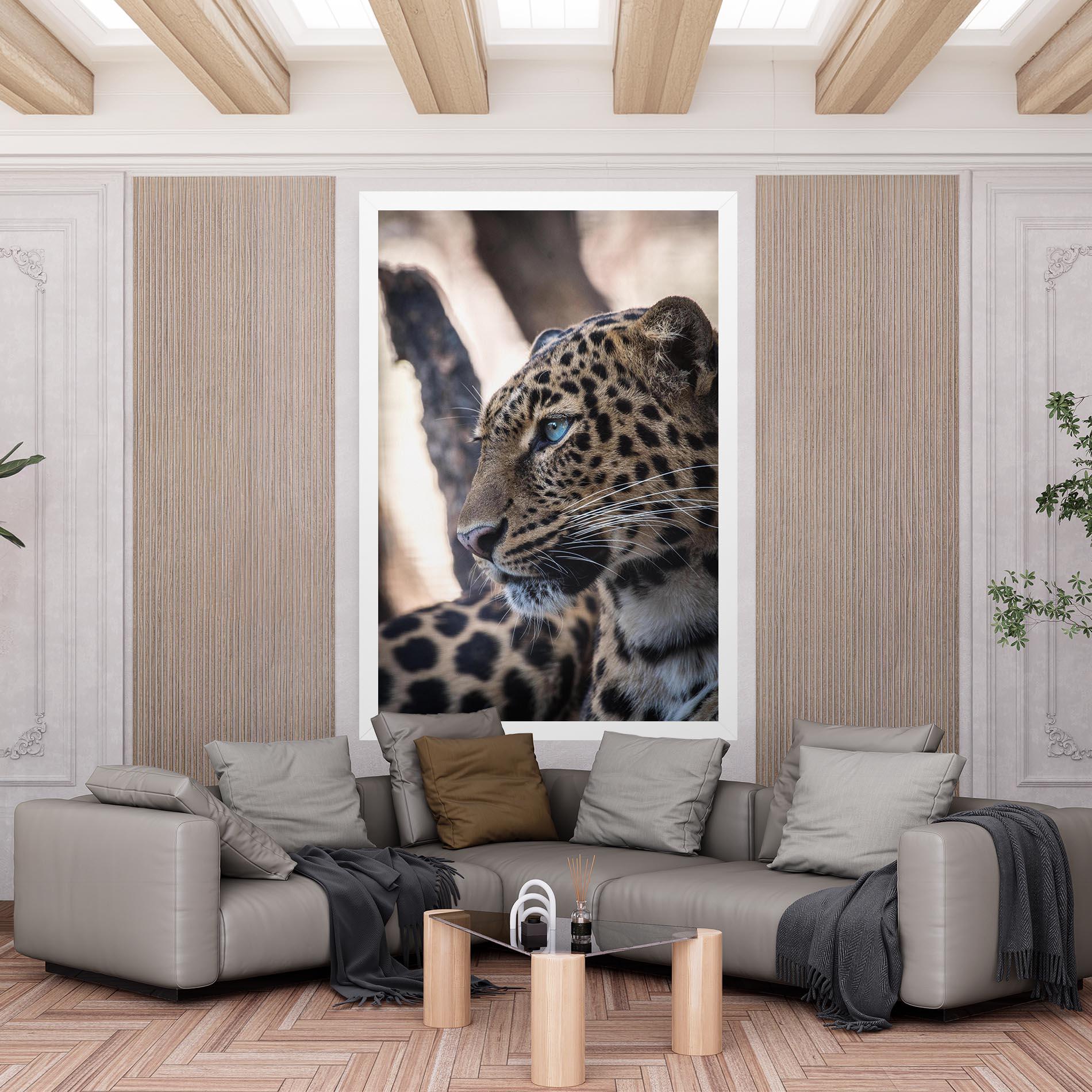 Leinwandbild Blue Tiger mockup 6