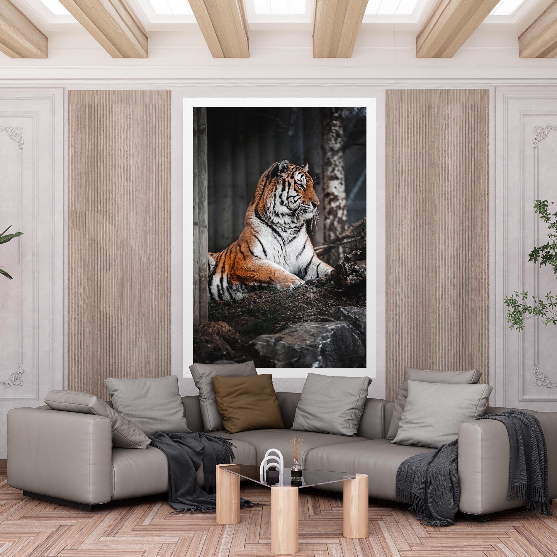 Leinwandbild Forest Tiger mockup 6