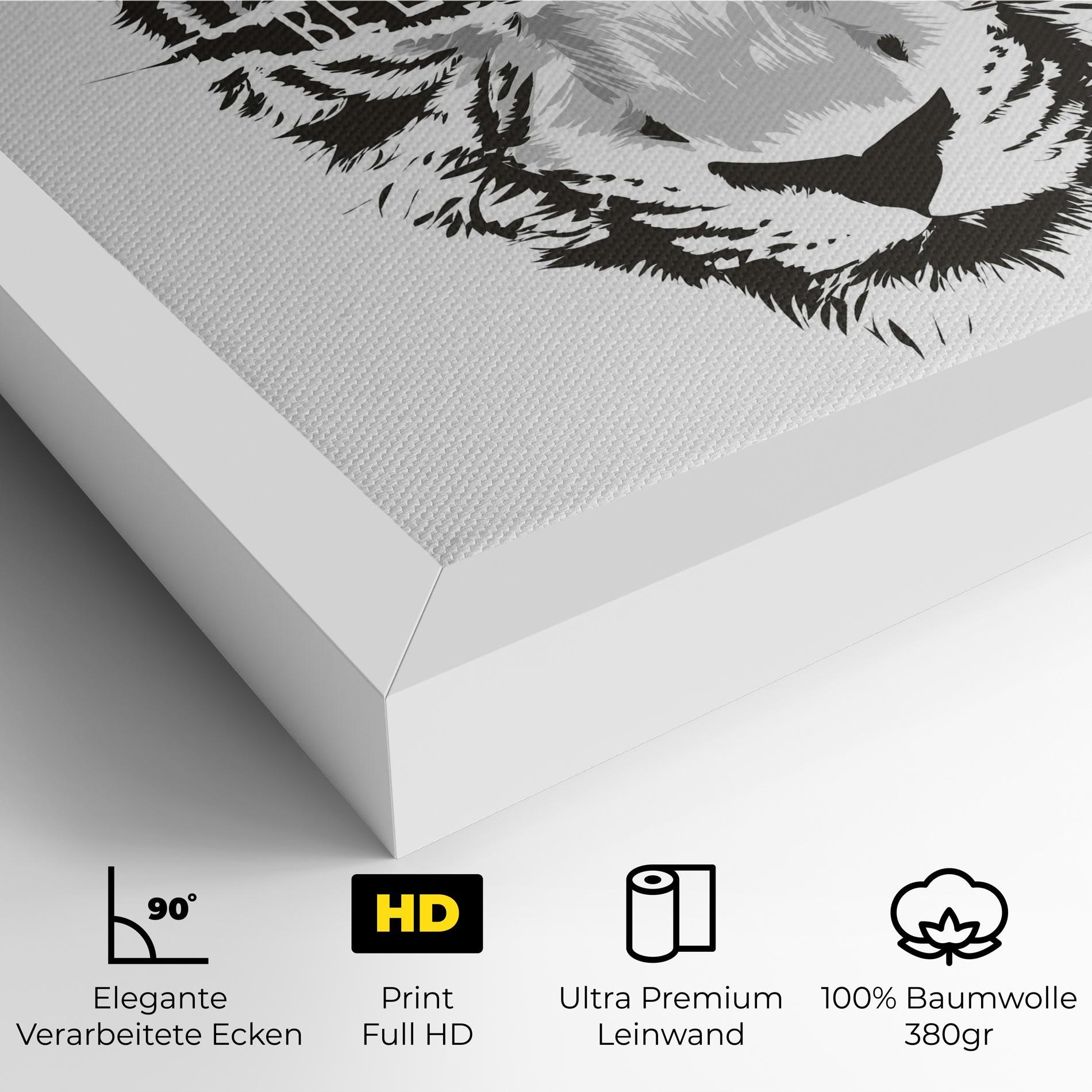 Leinwandbild Belive In Your Power mockup 4