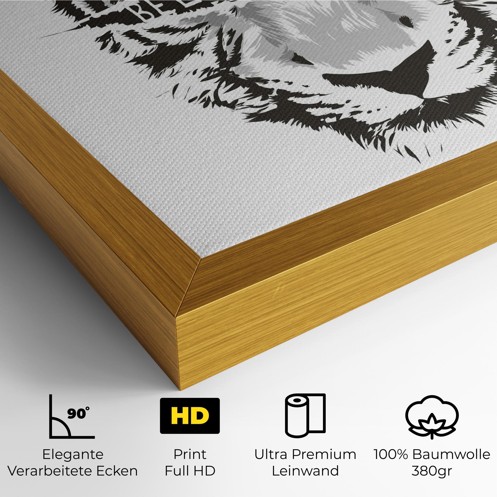 Leinwandbild Belive In Your Power mockup 4