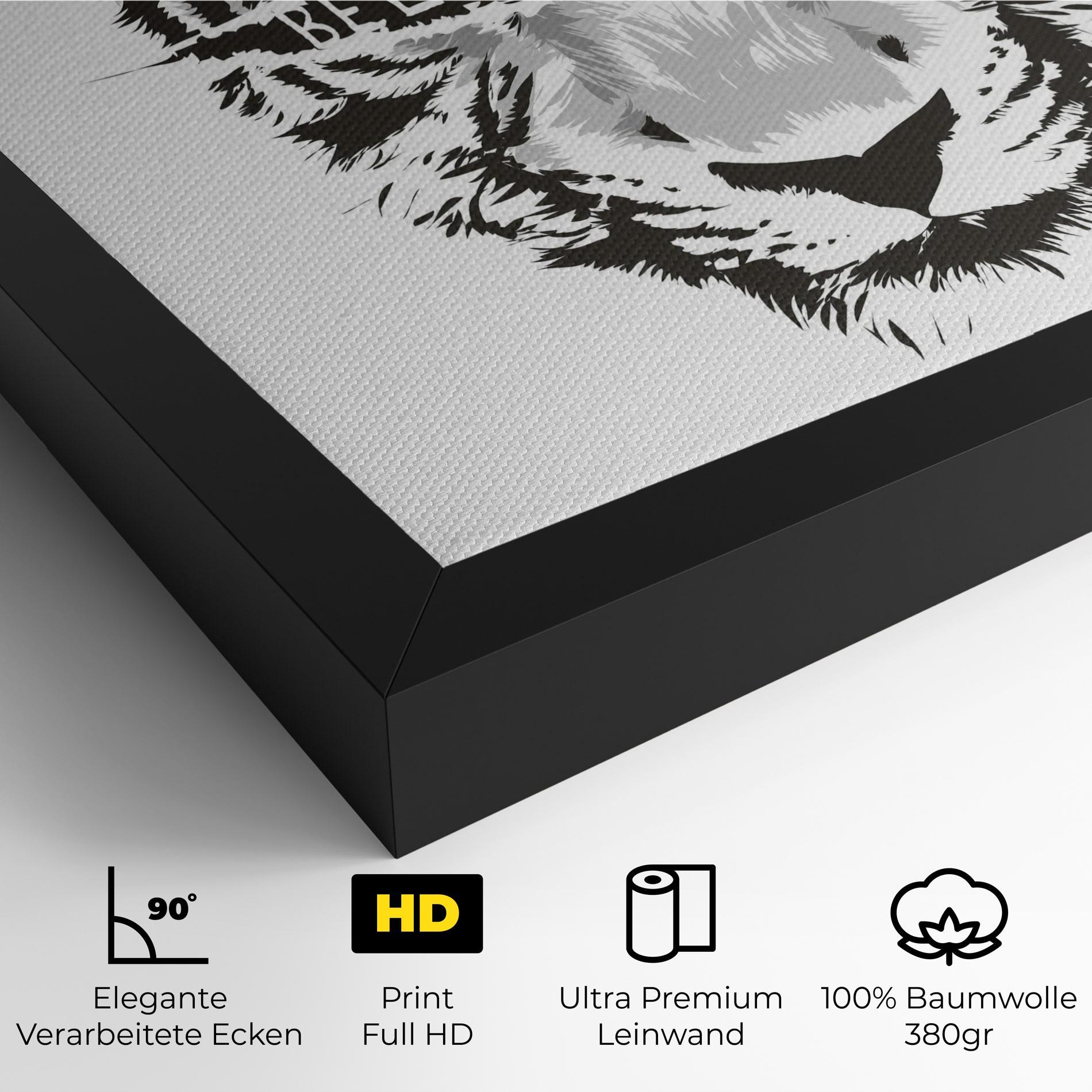 Leinwandbild Belive In Your Power mockup 4