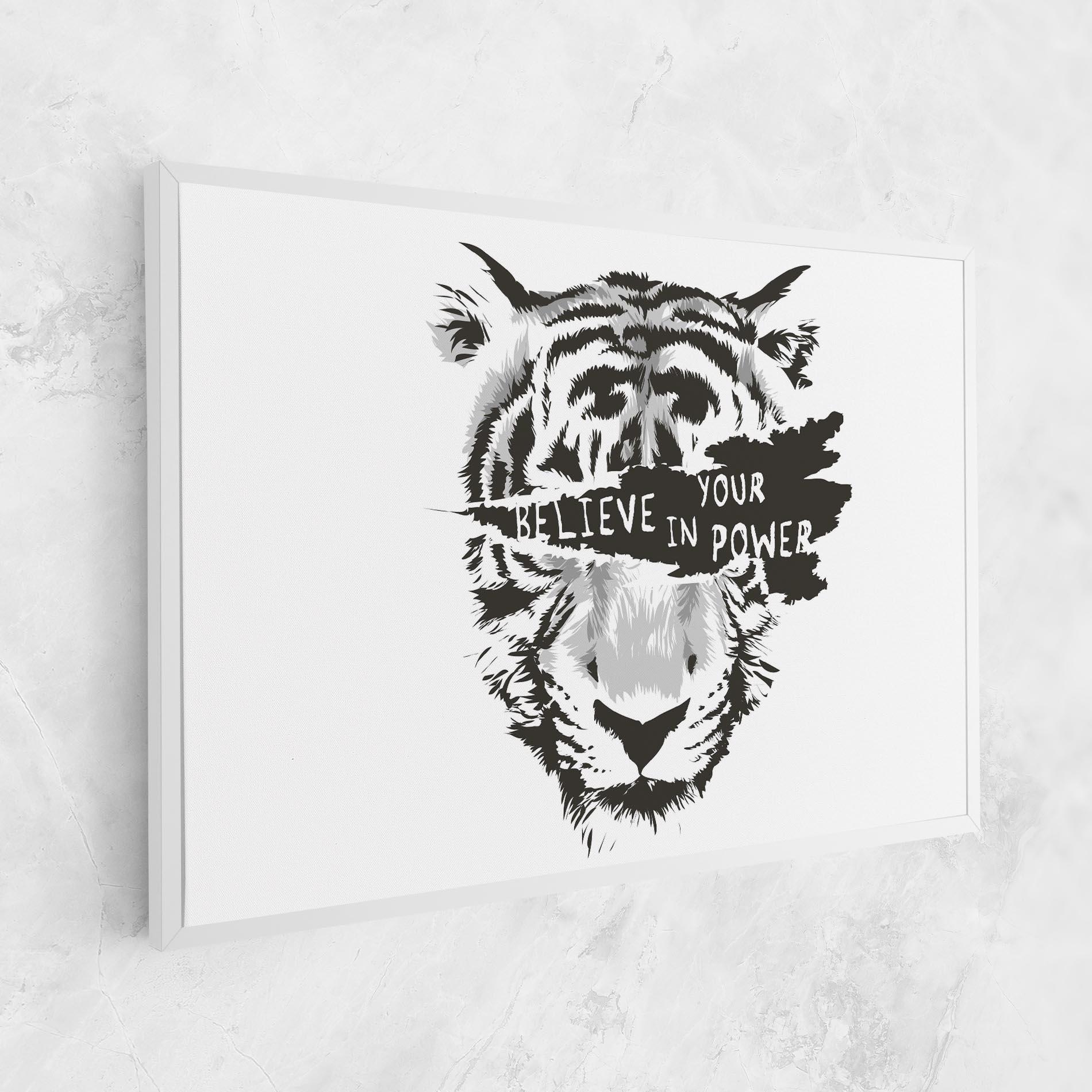 Leinwandbild Belive In Your Power mockup 1