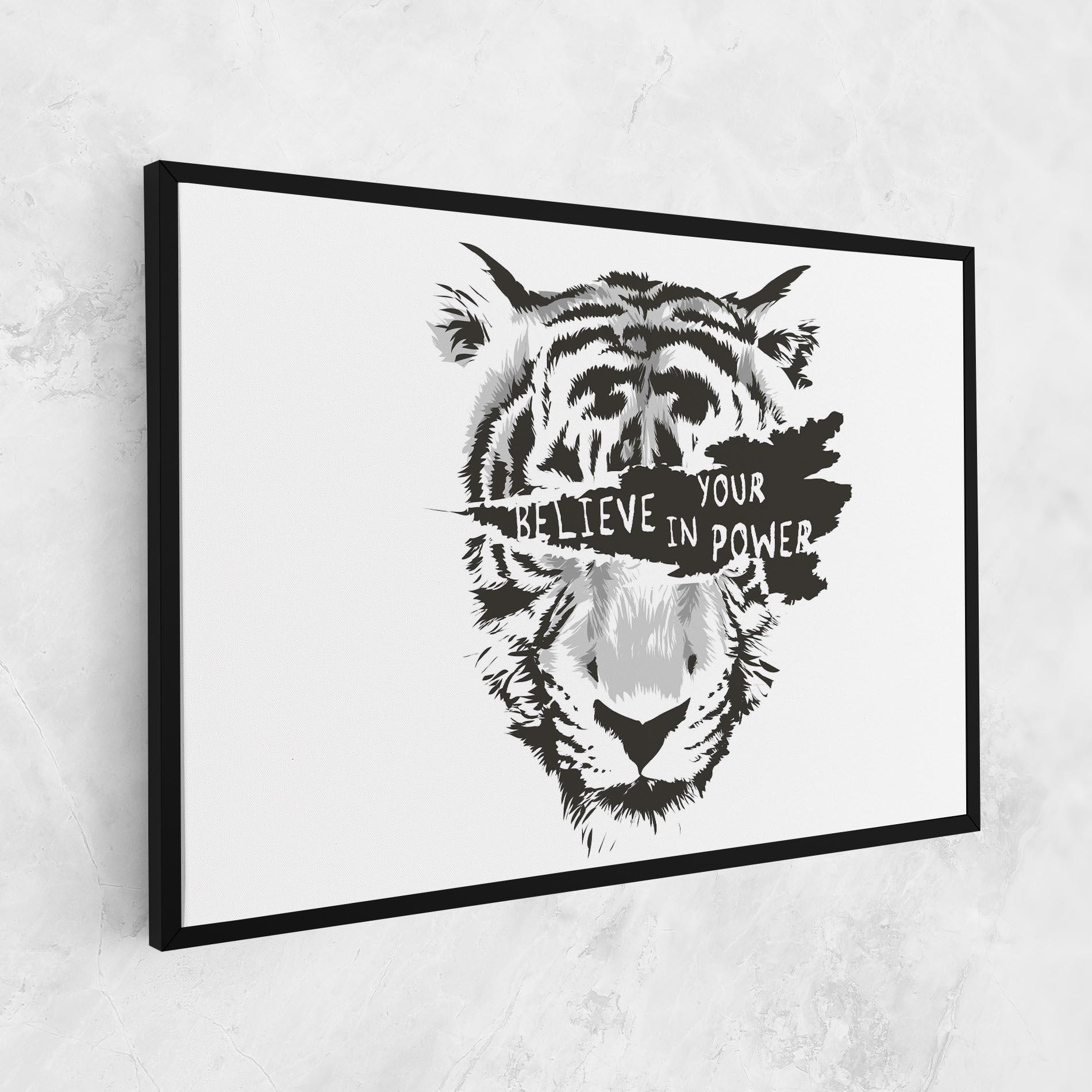 Leinwandbild Belive In Your Power mockup 1